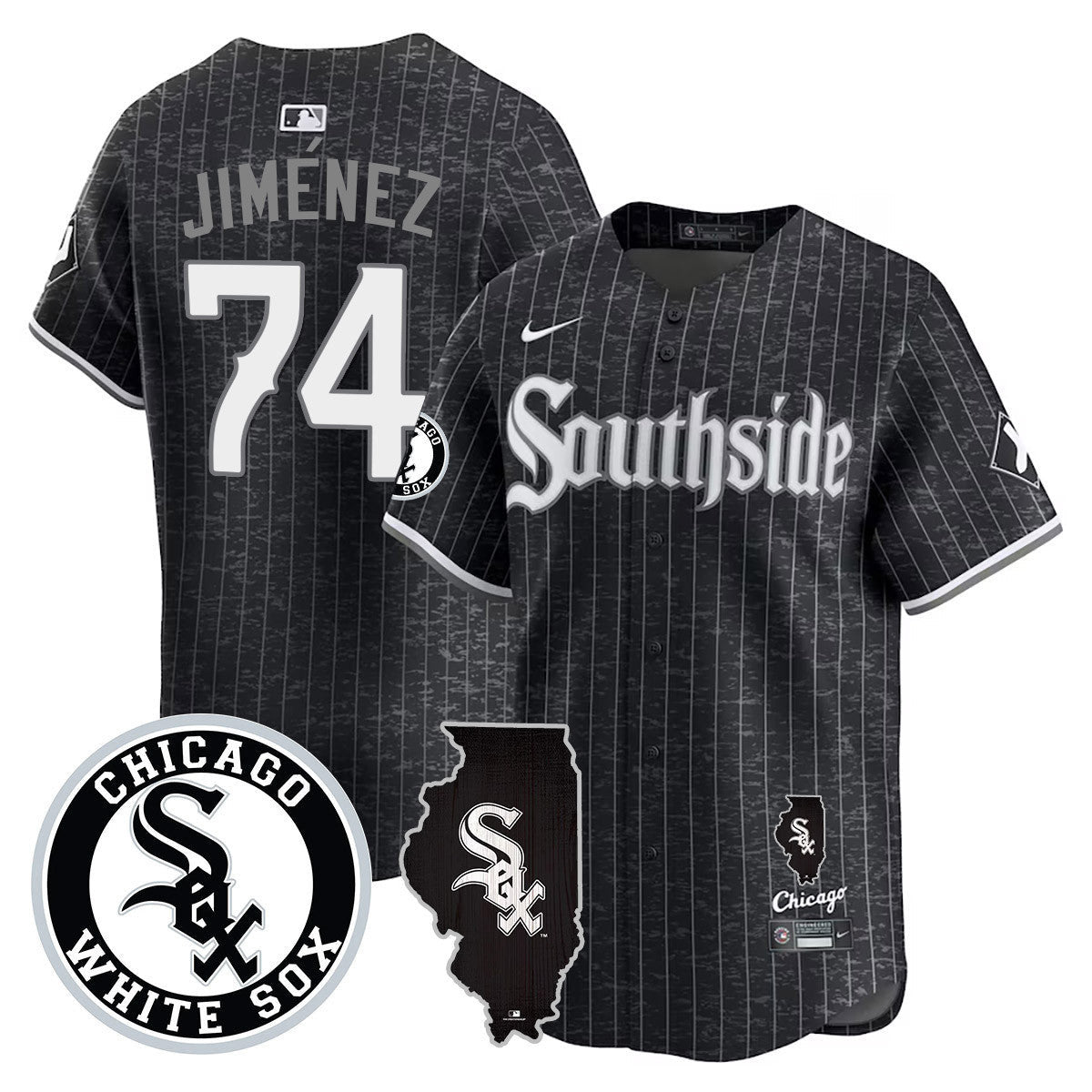 Men’s Chicago 2024 City Connect Vaper Premier Limited Jersey