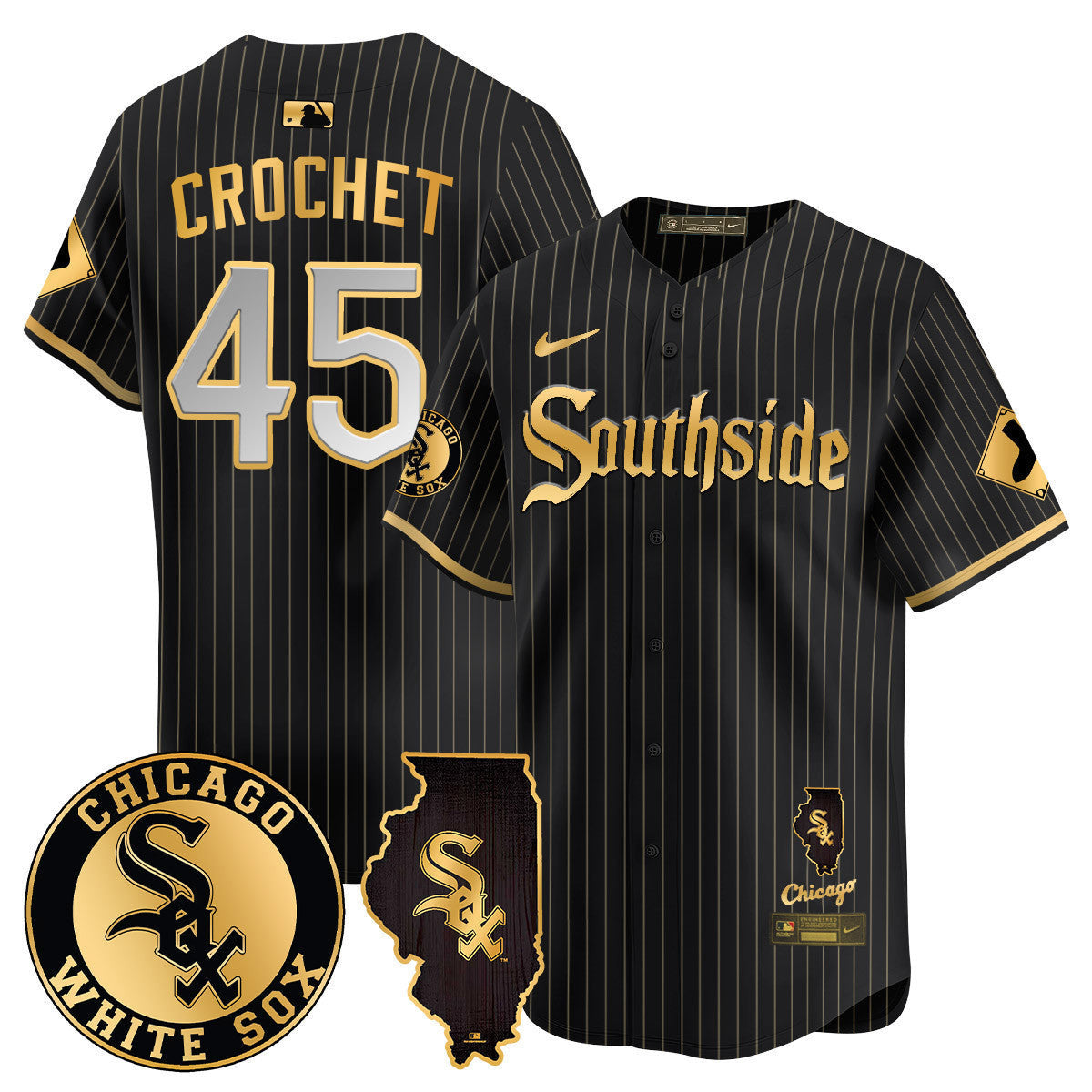 Men’s Chicago 2024 City Connect Vaper Premier Limited Jersey