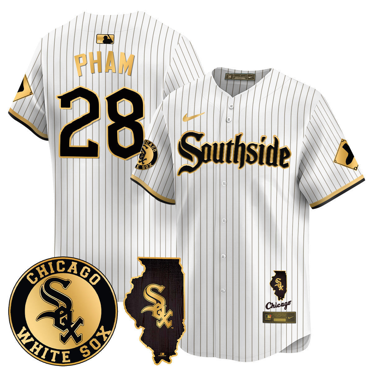 Men’s Chicago 2024 City Connect Vaper Premier Limited Jersey