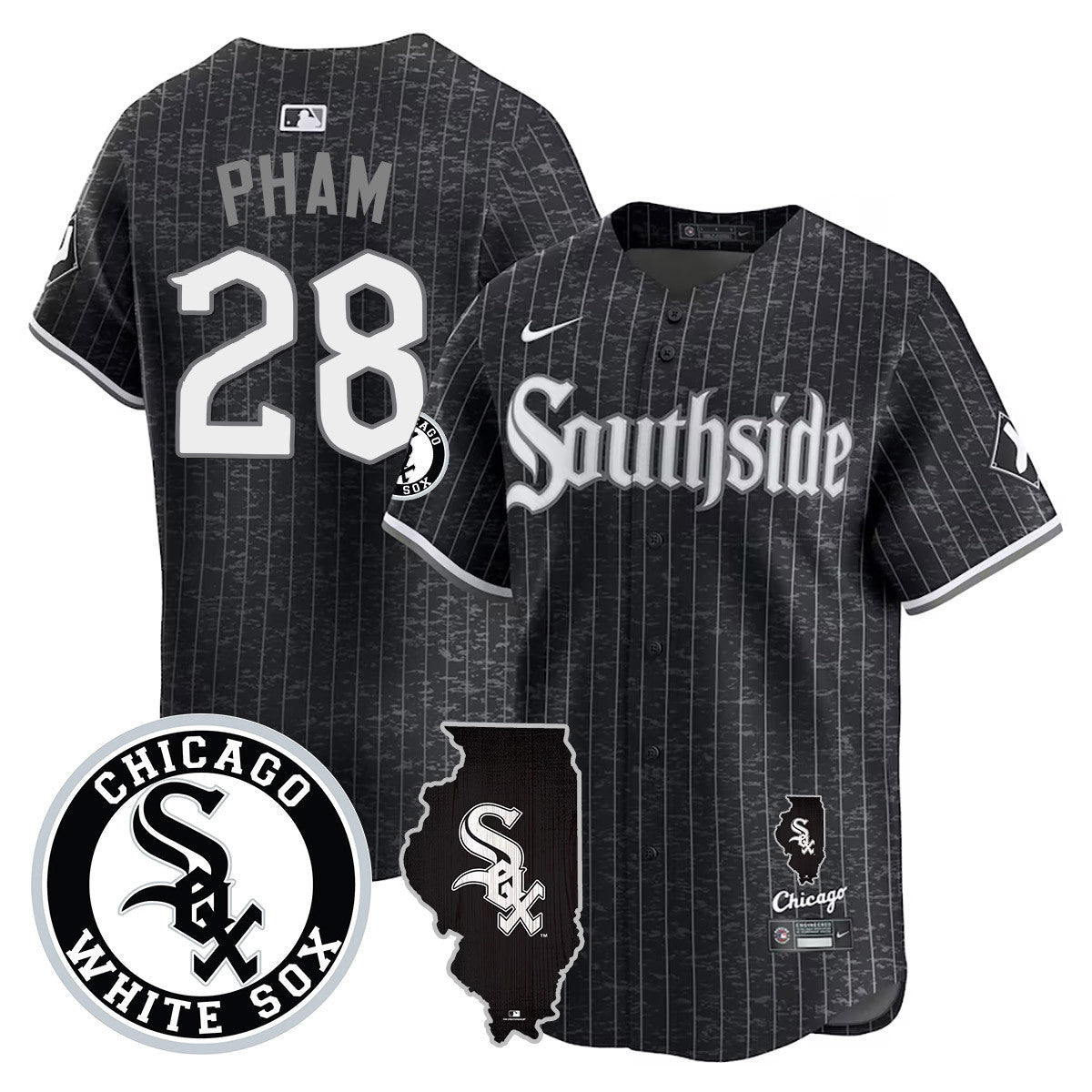 Men’s Chicago 2024 City Connect Vaper Premier Limited Jersey