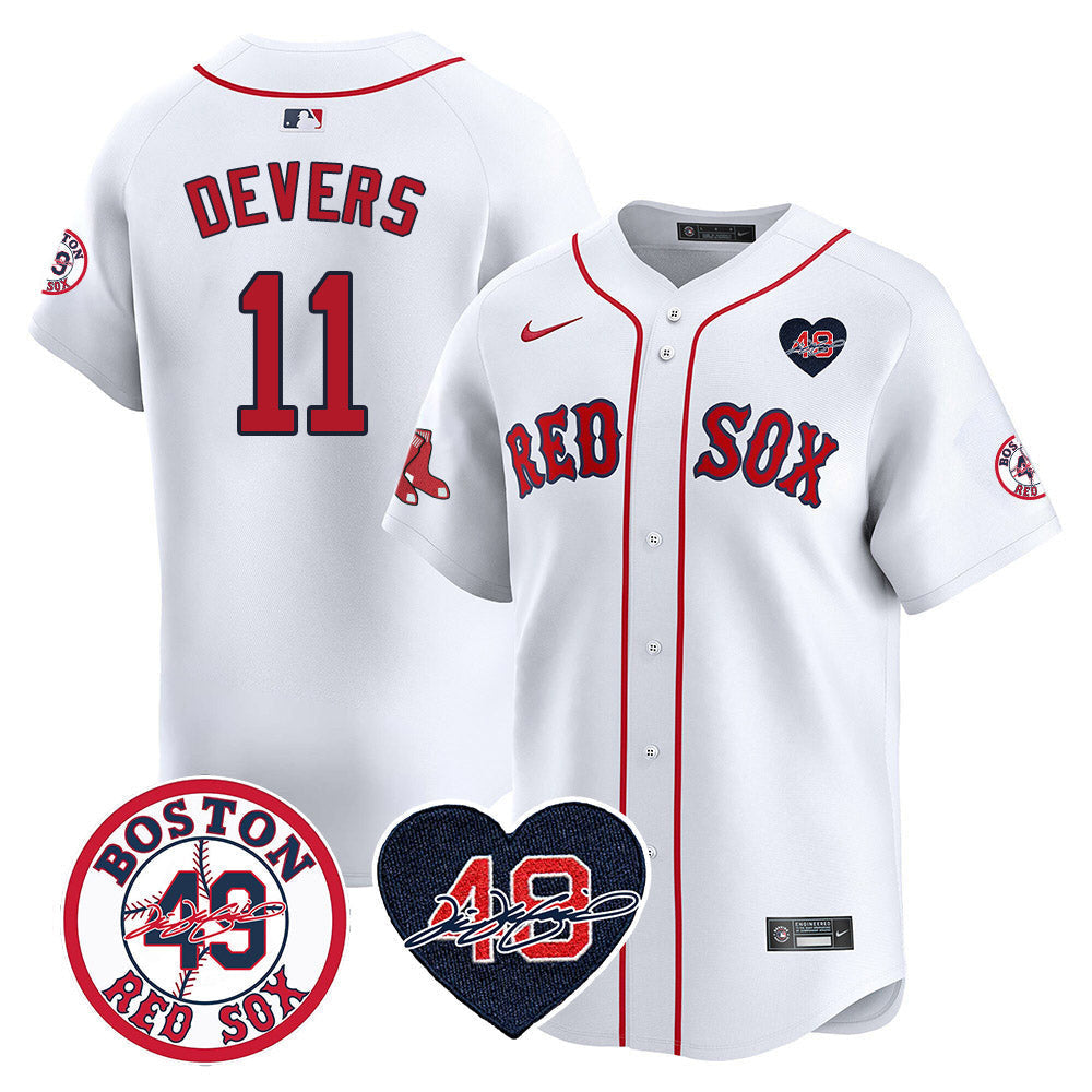 Men’s Tim Wakefield Memorial Patch Vaper Premier Limited Jersey – All Stitched