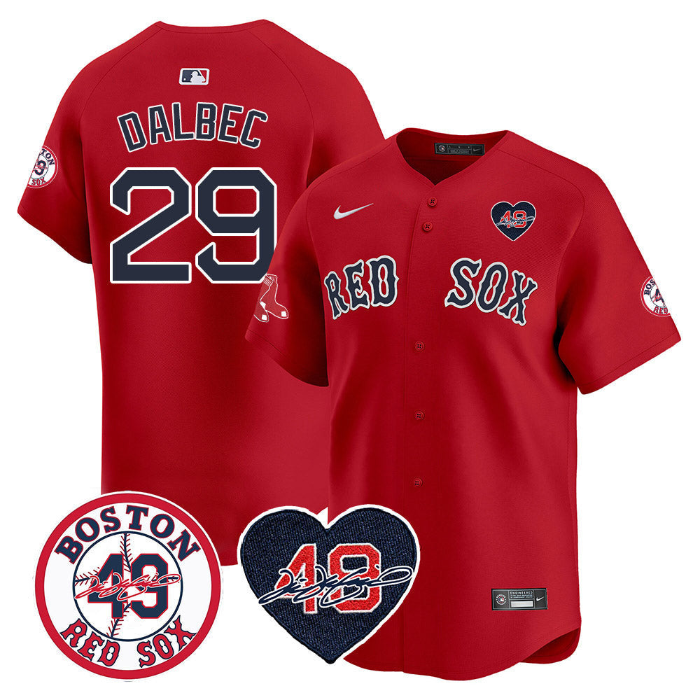 Men’s Tim Wakefield Memorial Patch Vaper Premier Limited Jersey – All Stitched