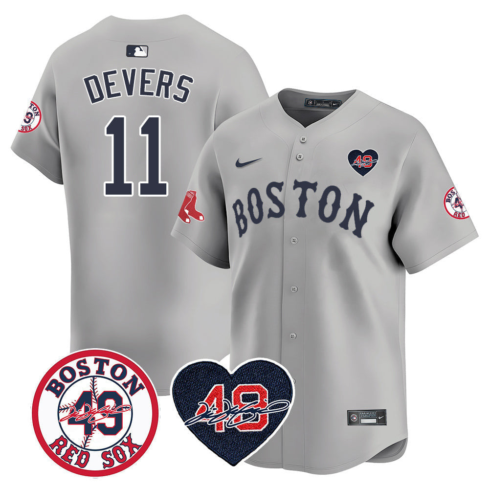 Men’s Tim Wakefield Memorial Patch Vaper Premier Limited Jersey – All Stitched