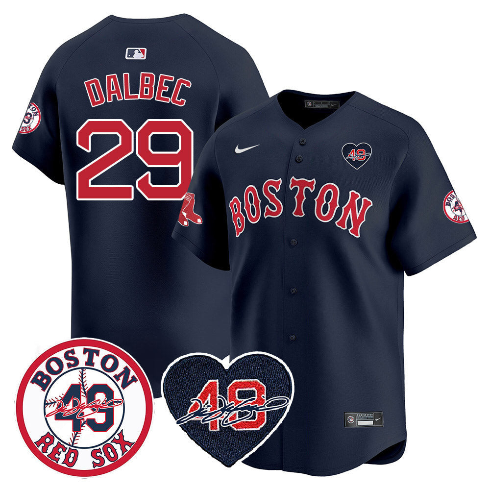 Men’s Tim Wakefield Memorial Patch Vaper Premier Limited Jersey – All Stitched