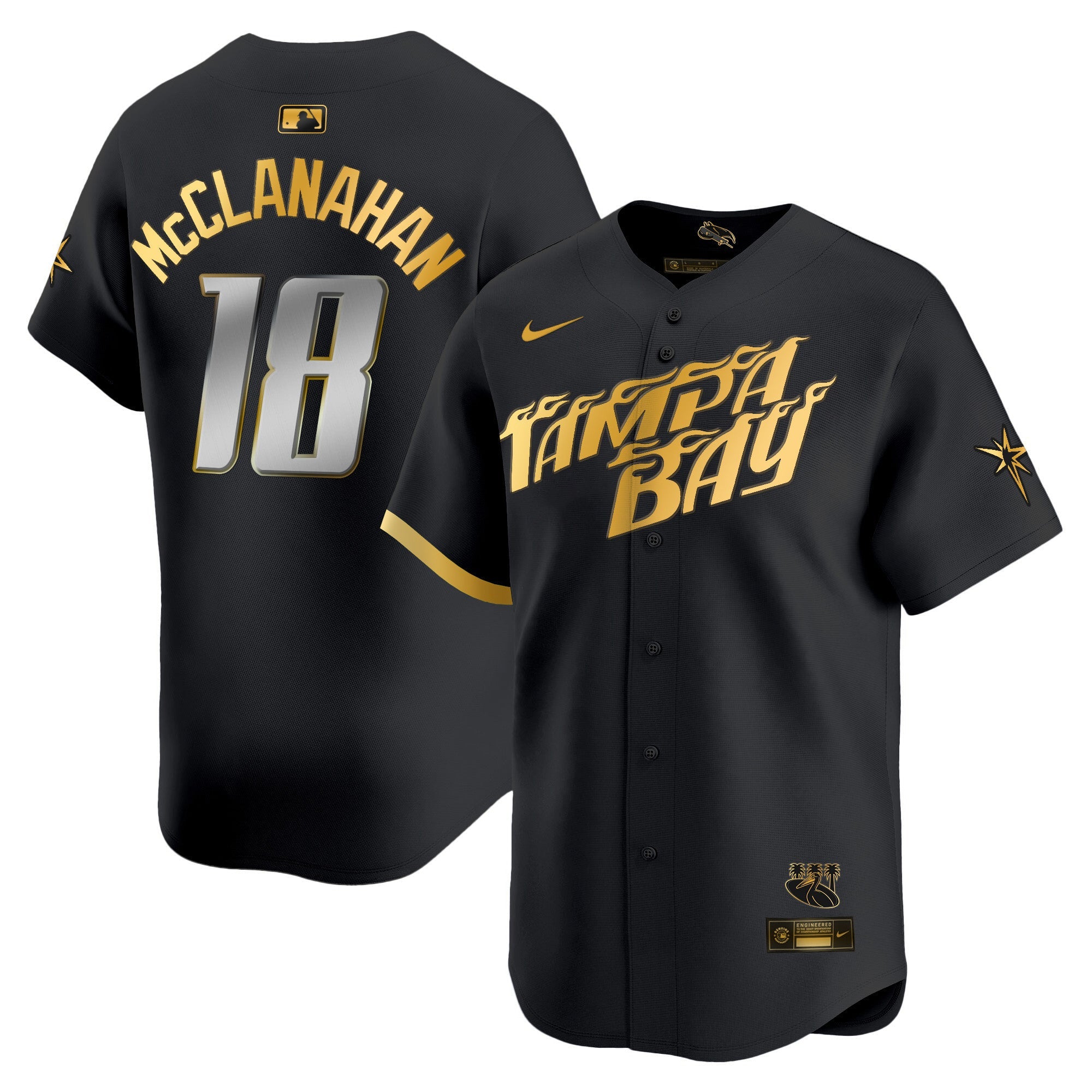 Men’s Tampa Bay 2024 City Connect Vapor Premier Limited Jersey – Charcoal