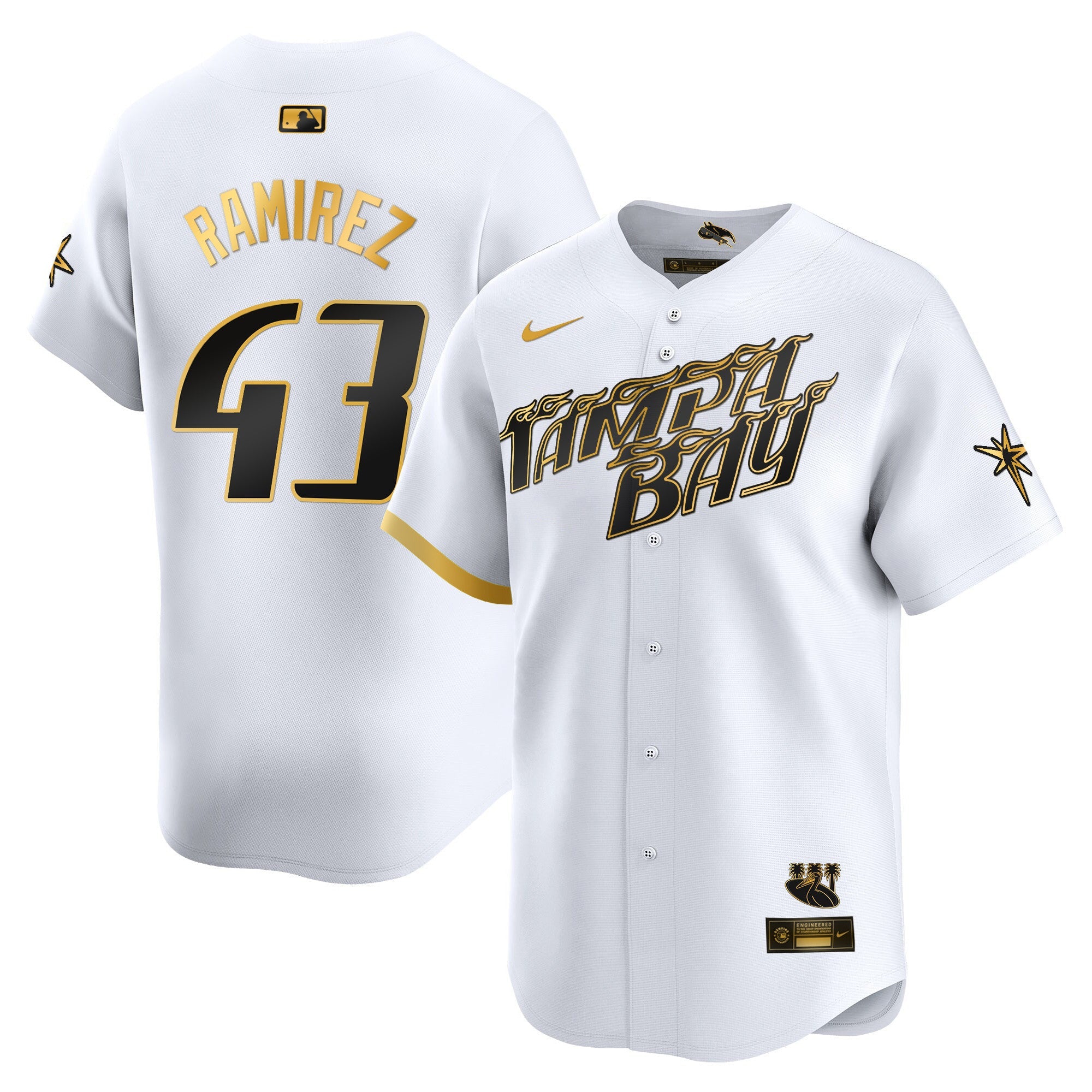 Men’s Tampa Bay 2024 City Connect Vapor Premier Limited Jersey – Charcoal
