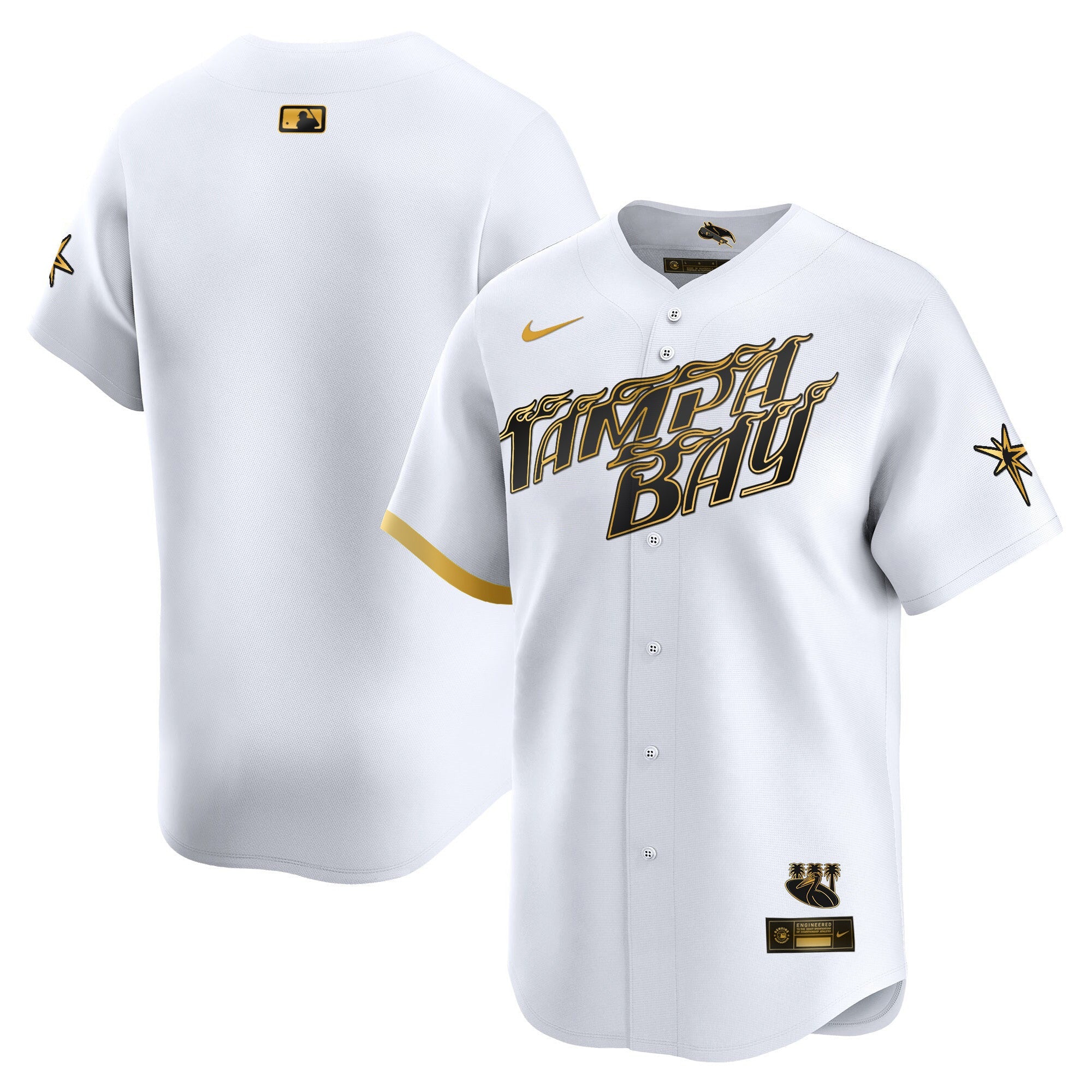 Men’s Tampa Bay 2024 City Connect Vapor Premier Limited Jersey – Charcoal