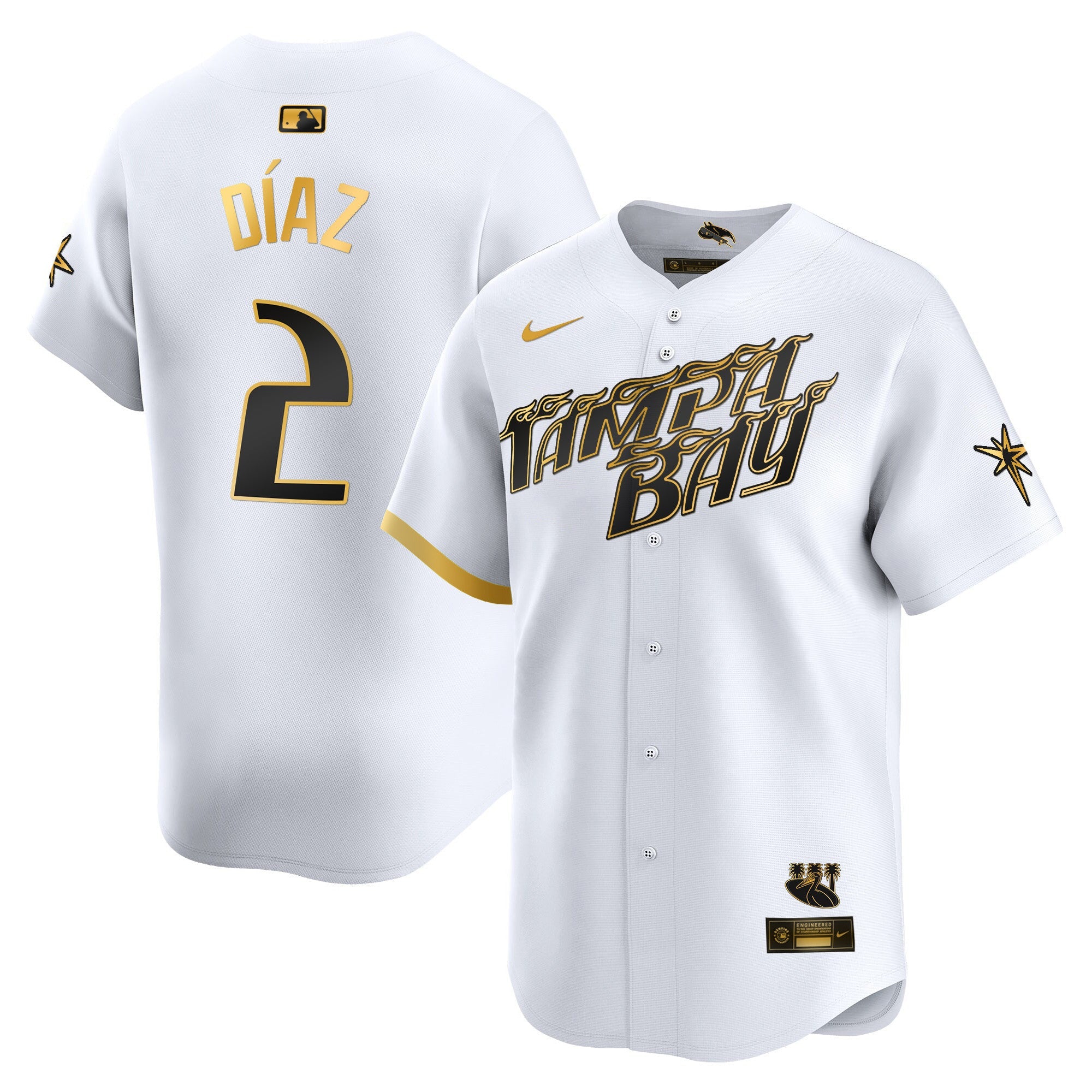 Men’s Tampa Bay 2024 City Connect Vapor Premier Limited Jersey – Charcoal
