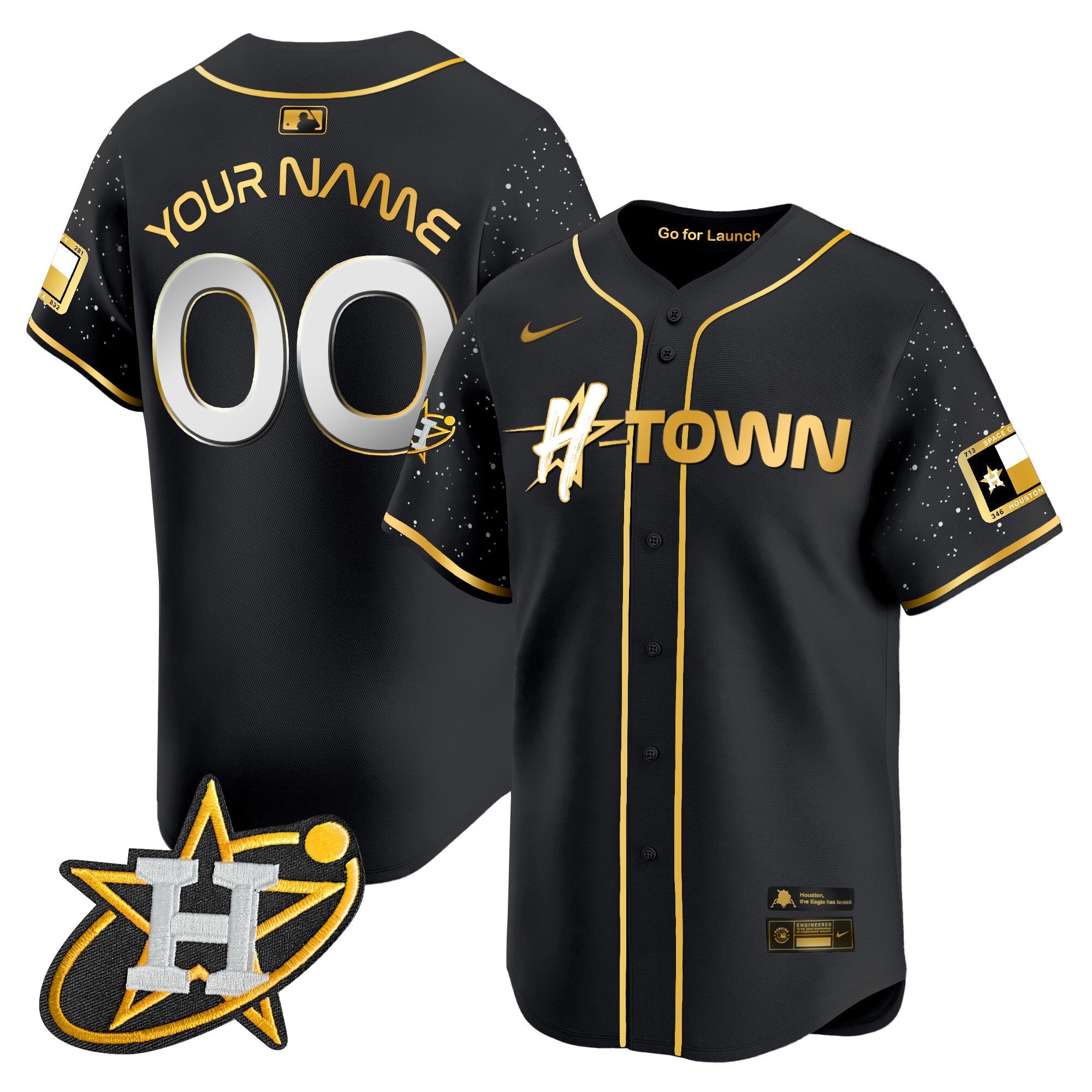 2024 Space City H-Town Vapor Premier Limited Custom Jersey