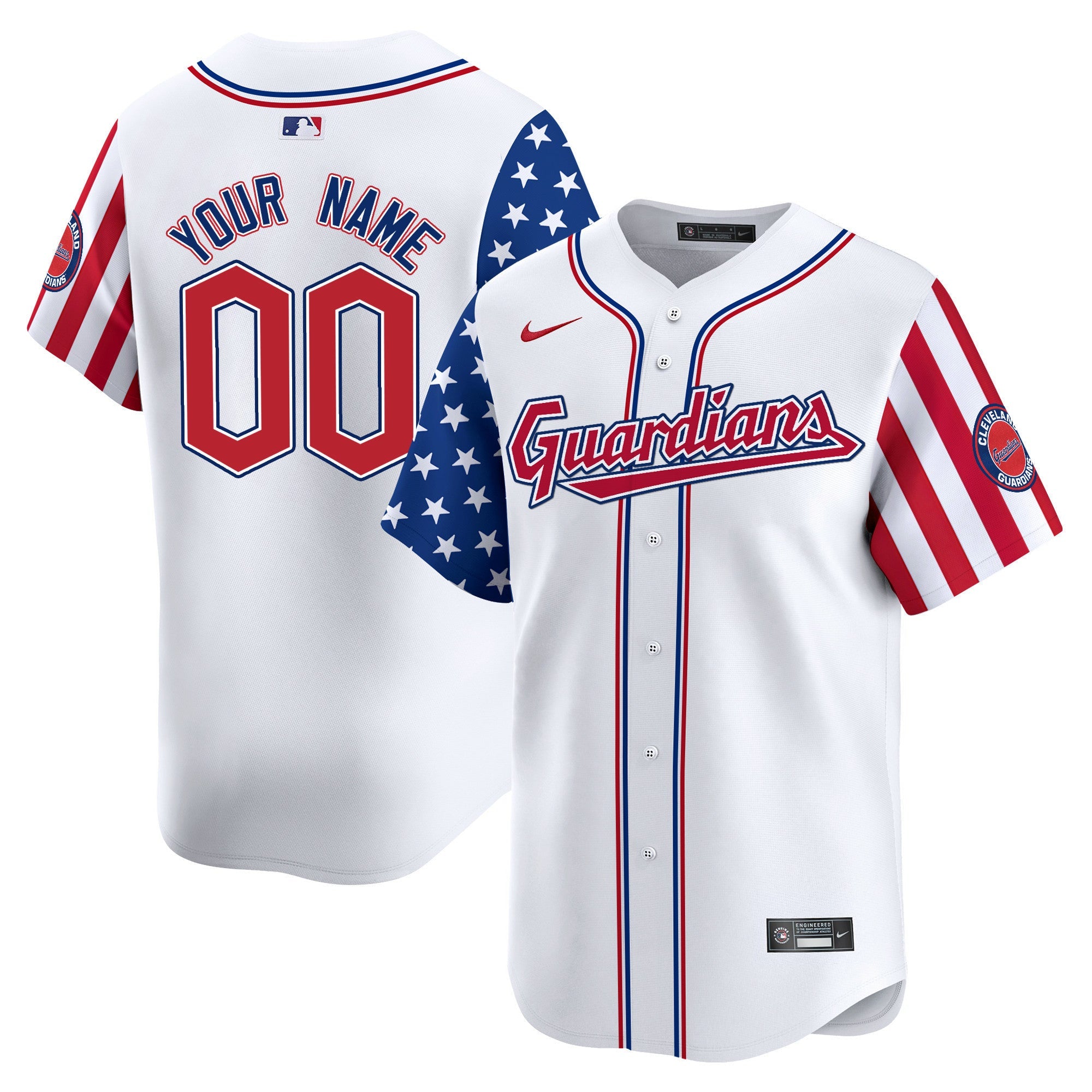 Cleveland 2024 Independence Day Vapor Premier Limited Custom Jersey