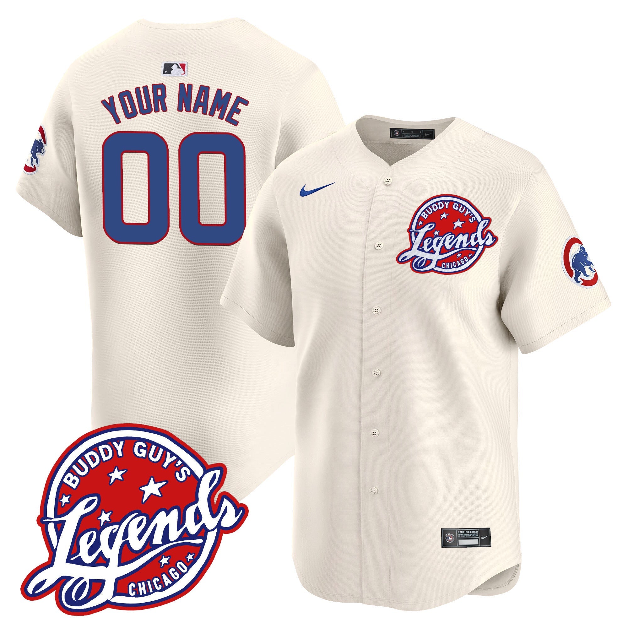 Chicago Buddy Guy’s Legends Vapor Premier Limited Custom Jersey