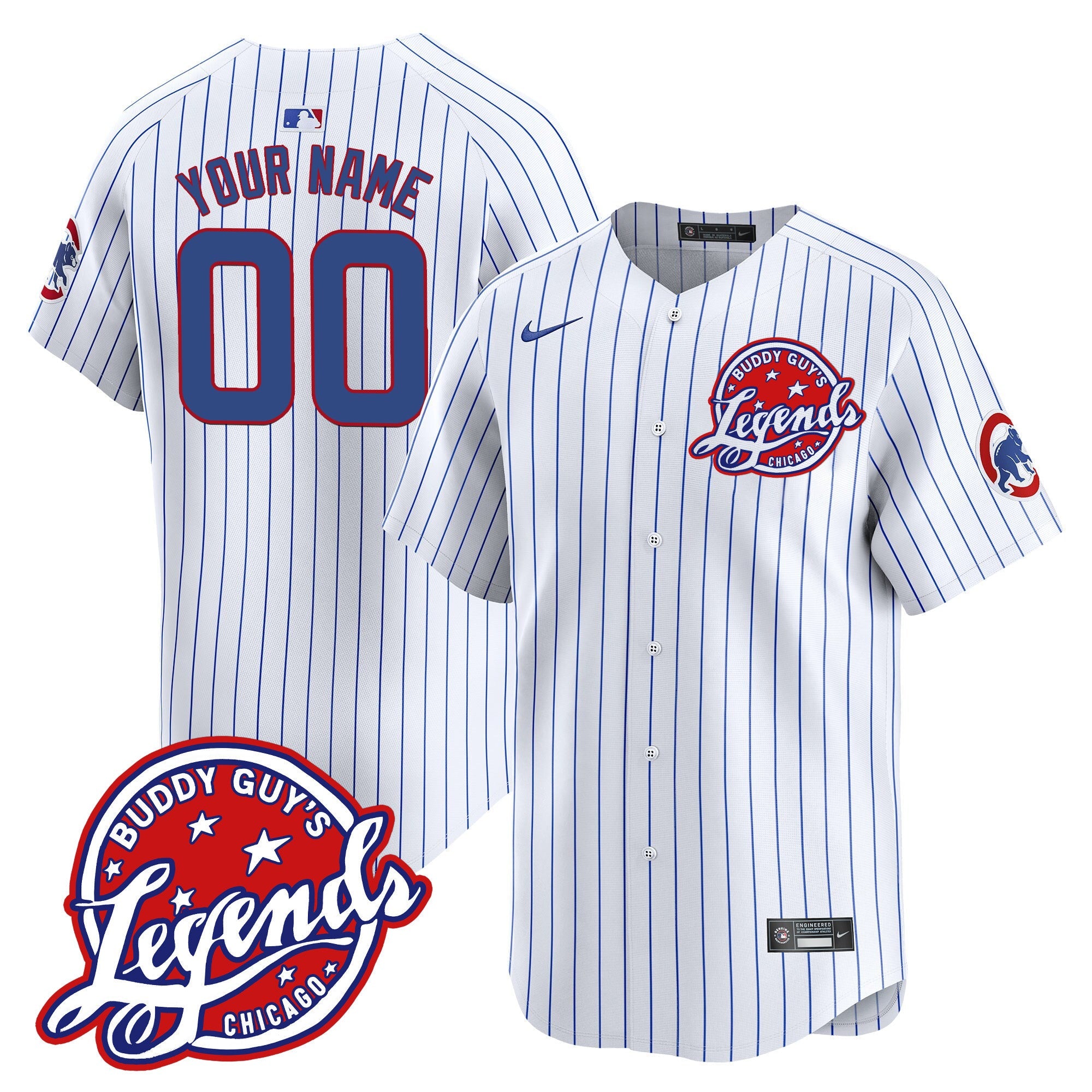 Chicago Buddy Guy’s Legends Vapor Premier Limited Custom Jersey