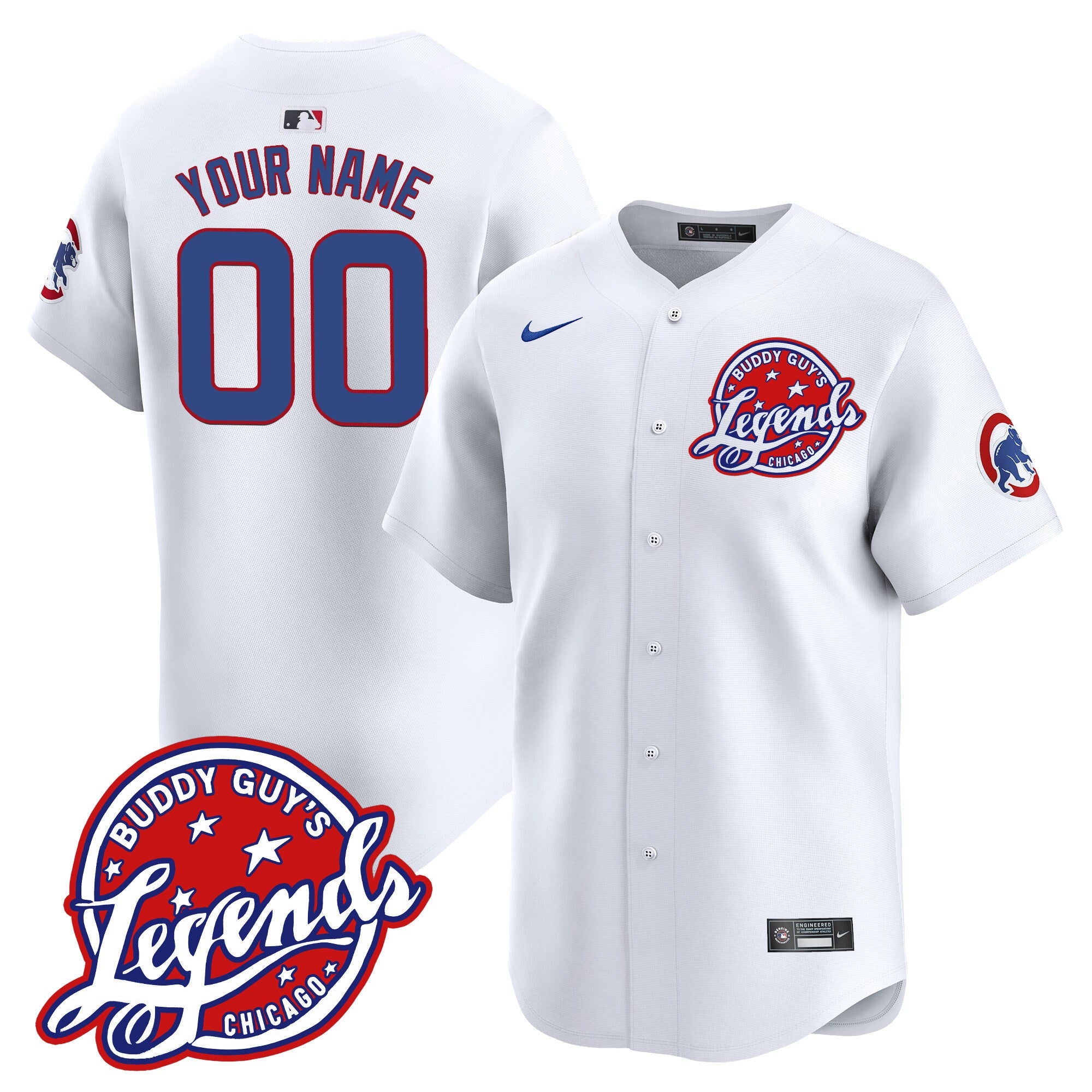 Chicago Buddy Guy’s Legends Vapor Premier Limited Custom Jersey