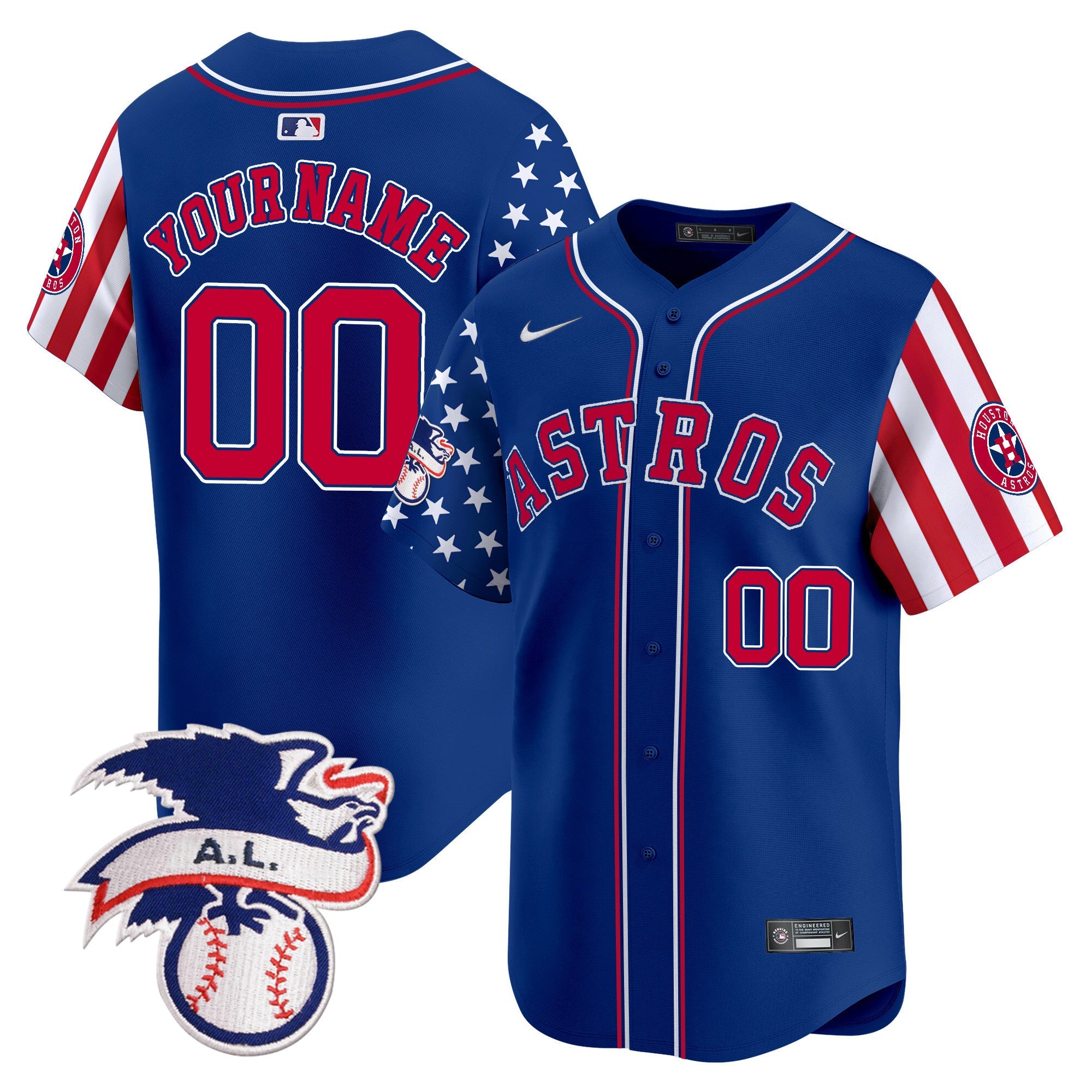 2024 Fourth of July Vapor Premier Limited Custom Jersey