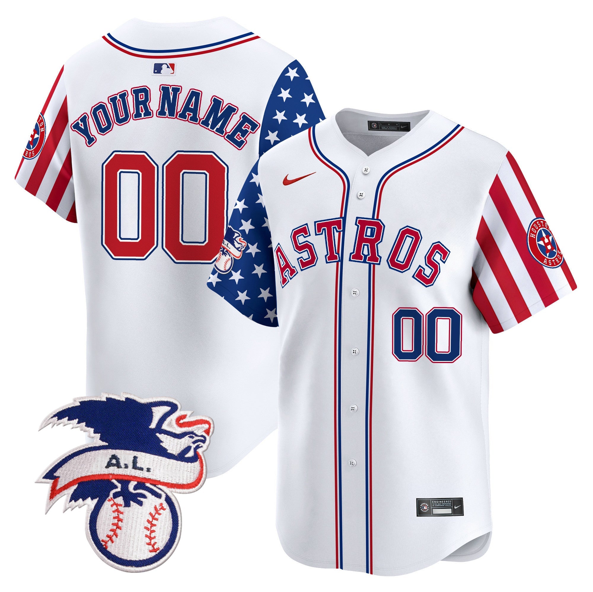 2024 Fourth of July Vapor Premier Limited Custom Jersey