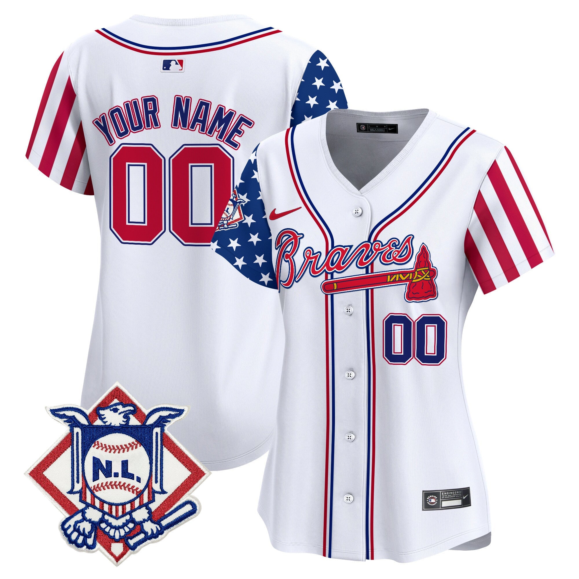 Atlanta 2024 Fourth of July Vapor Premier Limited Custom Jersey V2