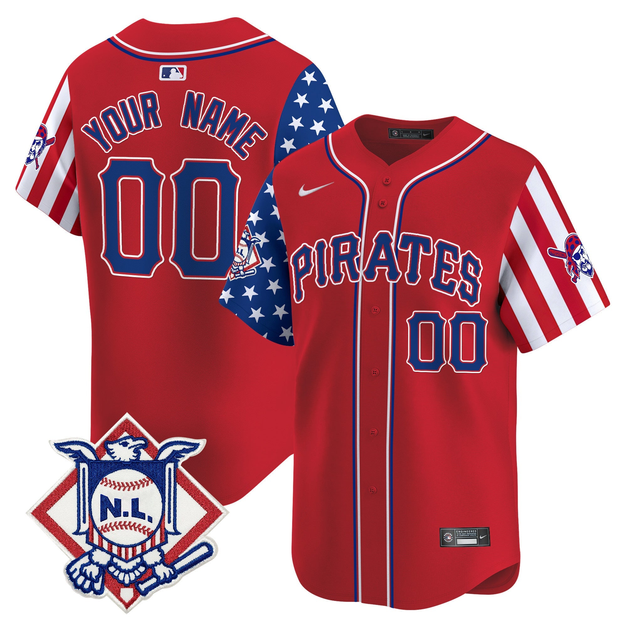 Pittsburgh 2024 Fourth of July Vapor Premier Limited Custom Jersey