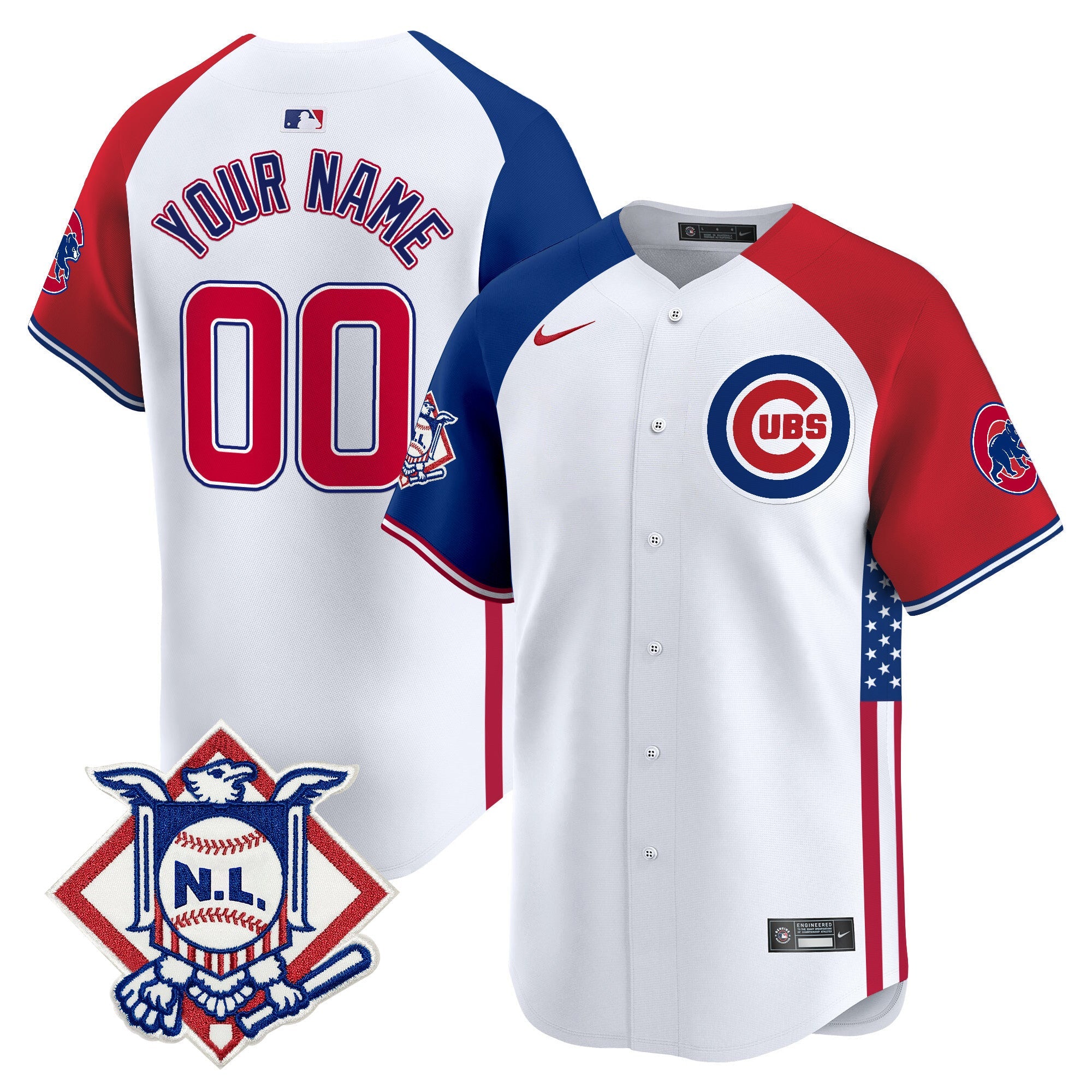 Chicago 2024 Fourth of July Vapor Premier Limited Custom Jersey V3