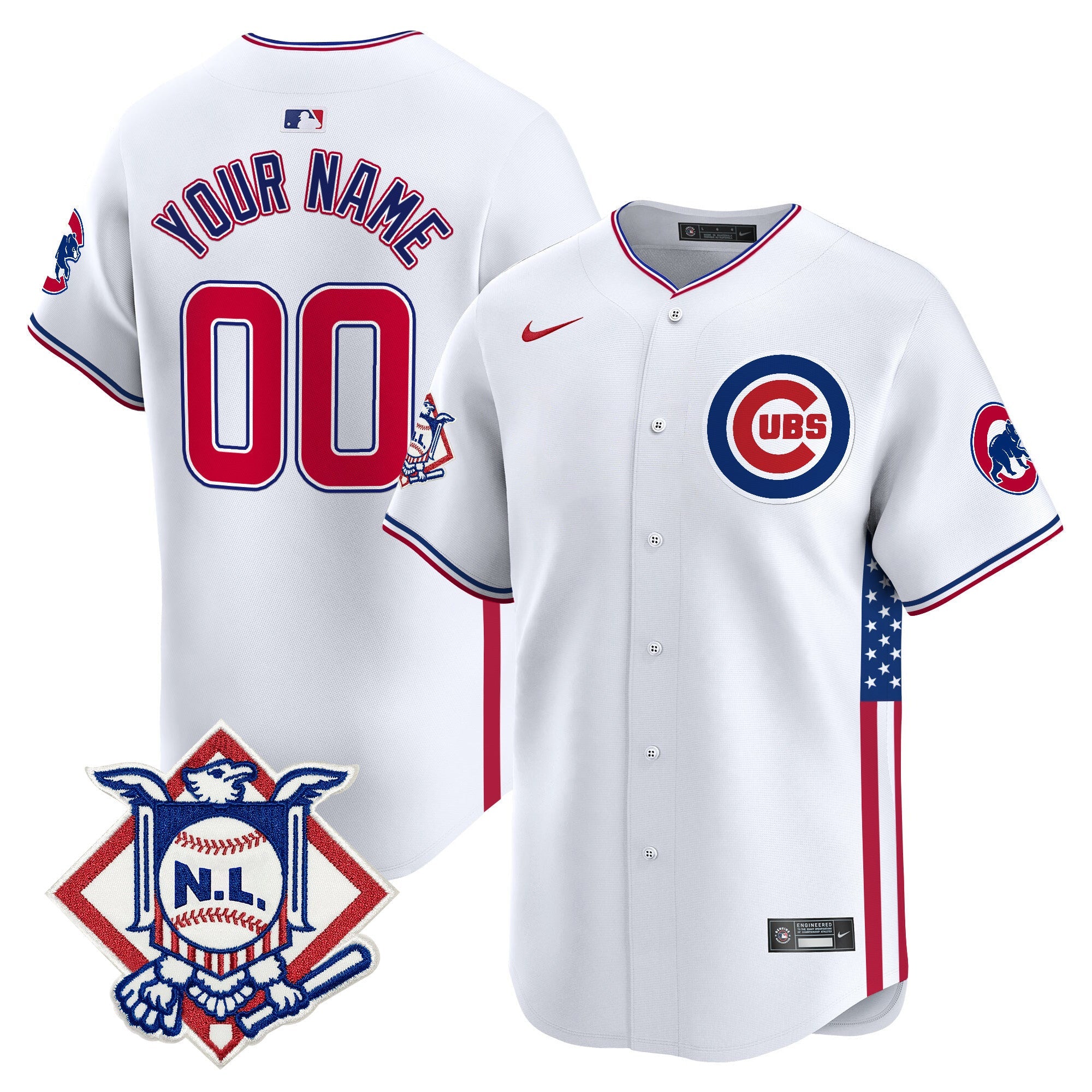 Chicago 2024 Fourth of July Vapor Premier Limited Custom Jersey V3