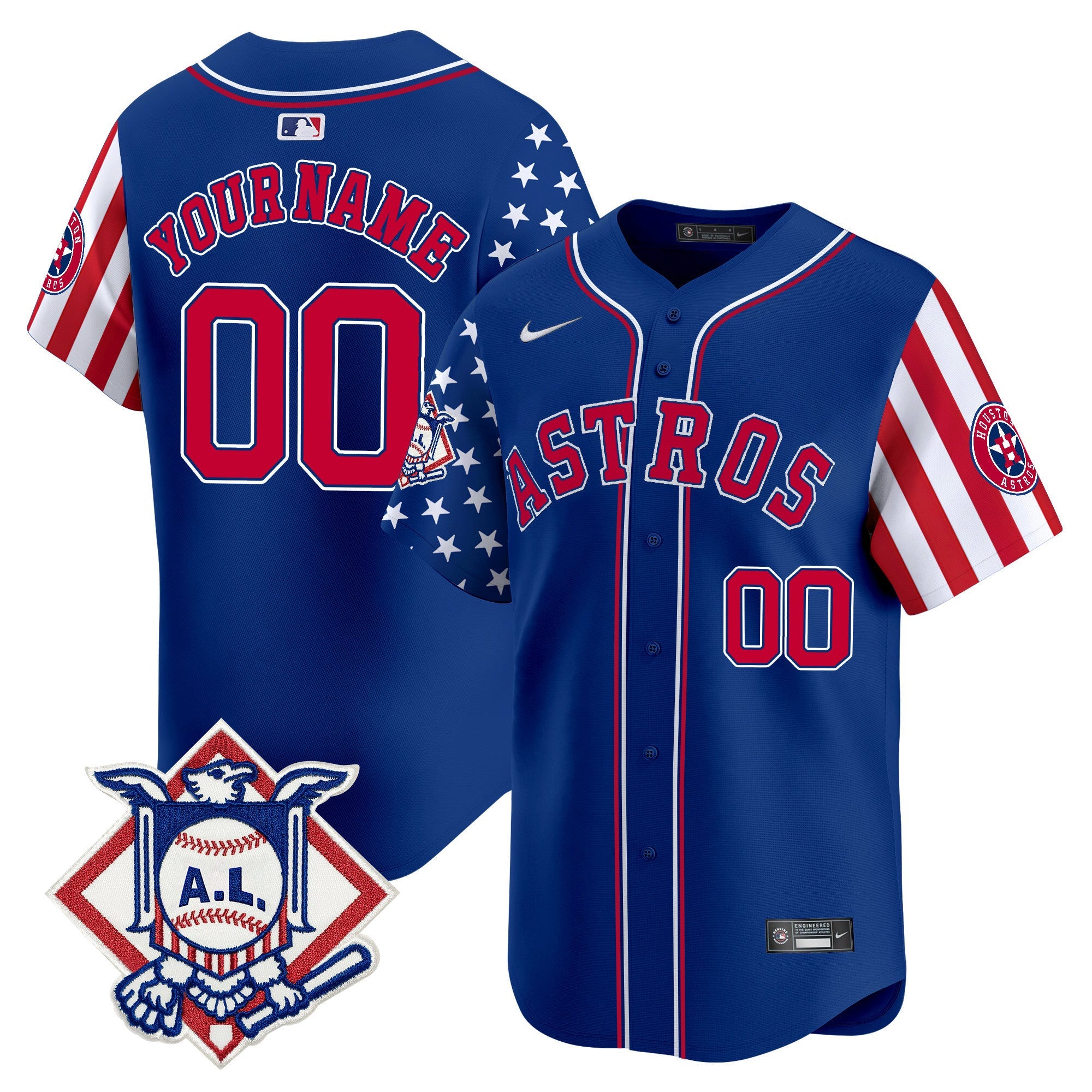 2024 Fourth of July Vapor Premier Limited Custom Jersey V2