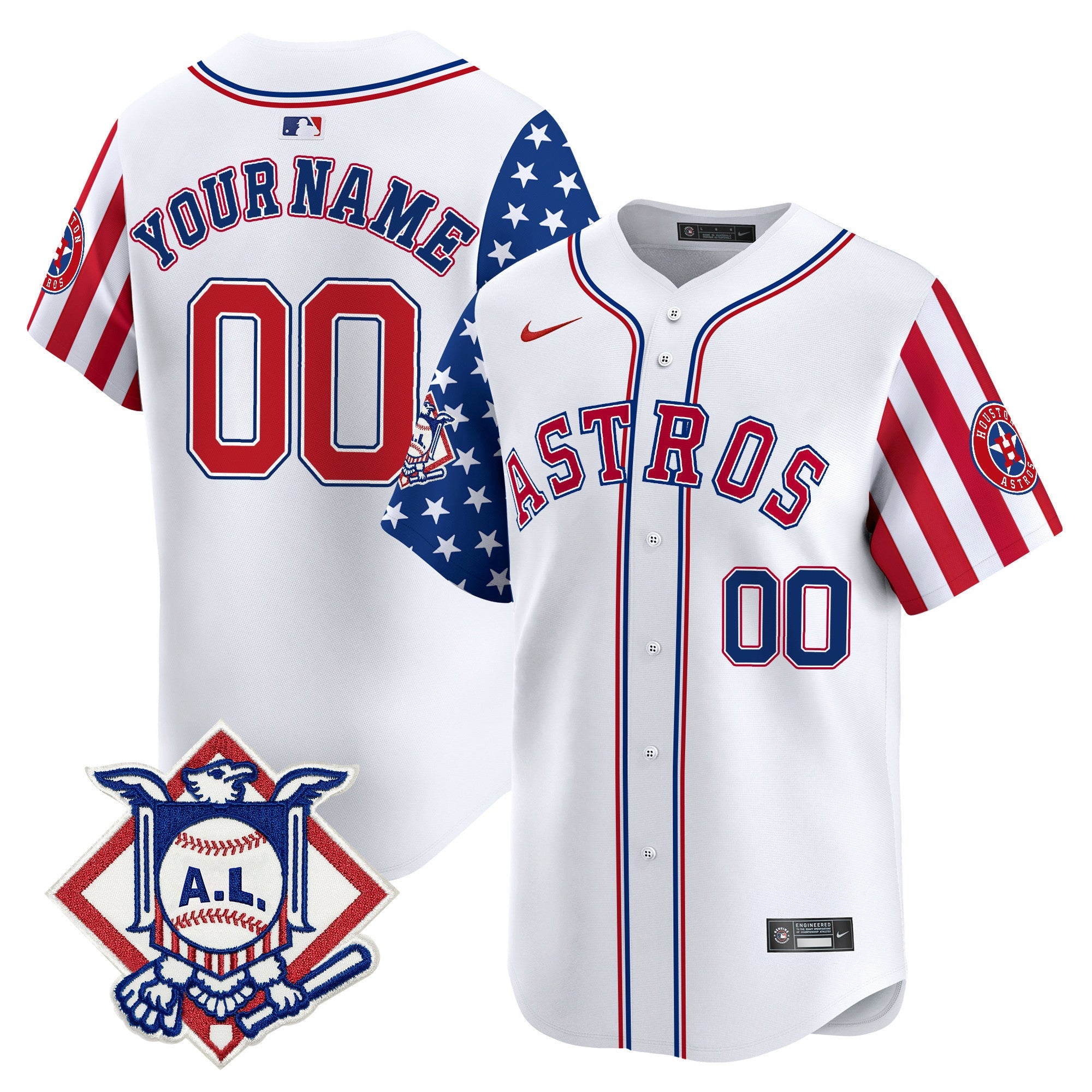 2024 Fourth of July Vapor Premier Limited Custom Jersey V2