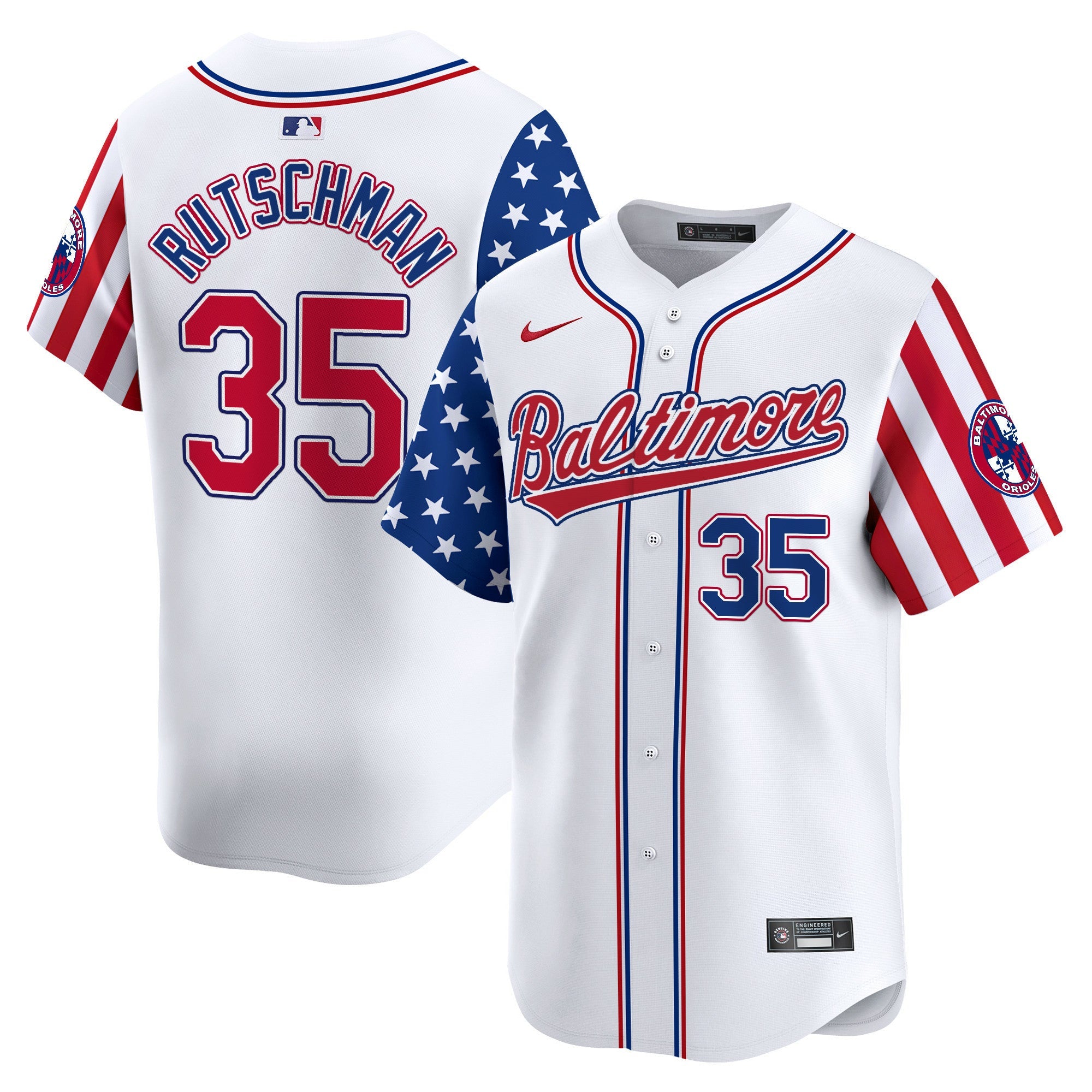 Men’s Baltimore 2025 Independence Day Vapor Premier Limited Jersey