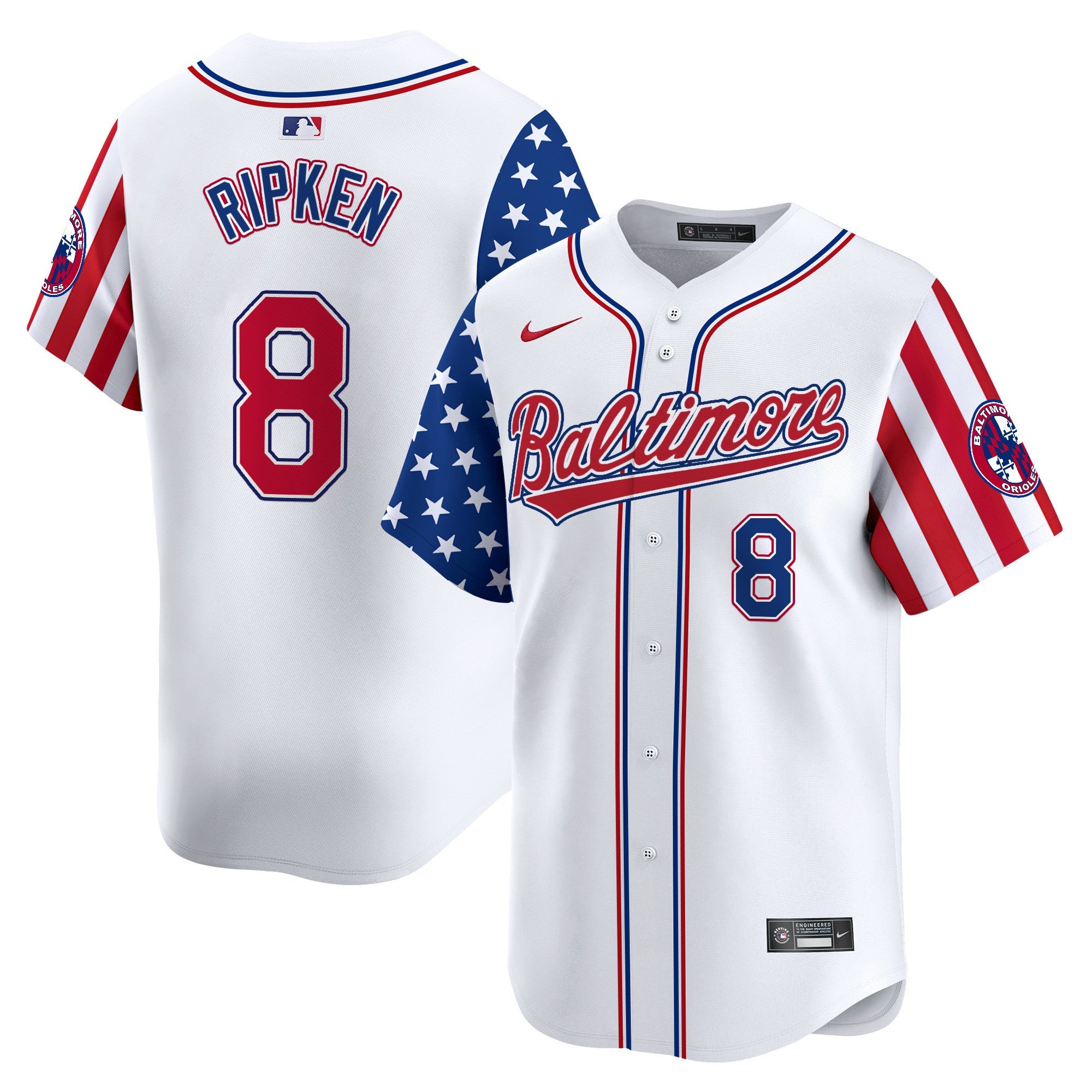 Men’s Baltimore 2025 Independence Day Vapor Premier Limited Jersey