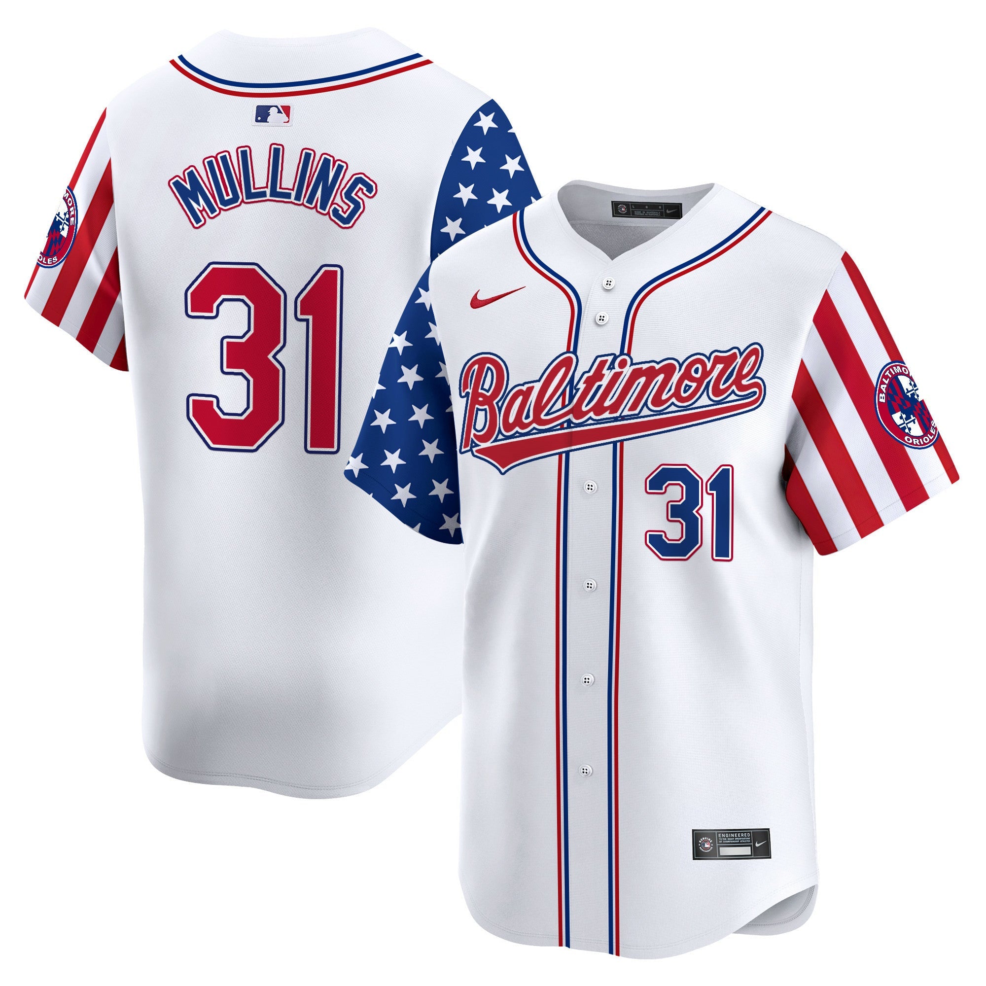 Men’s Baltimore 2025 Independence Day Vapor Premier Limited Jersey
