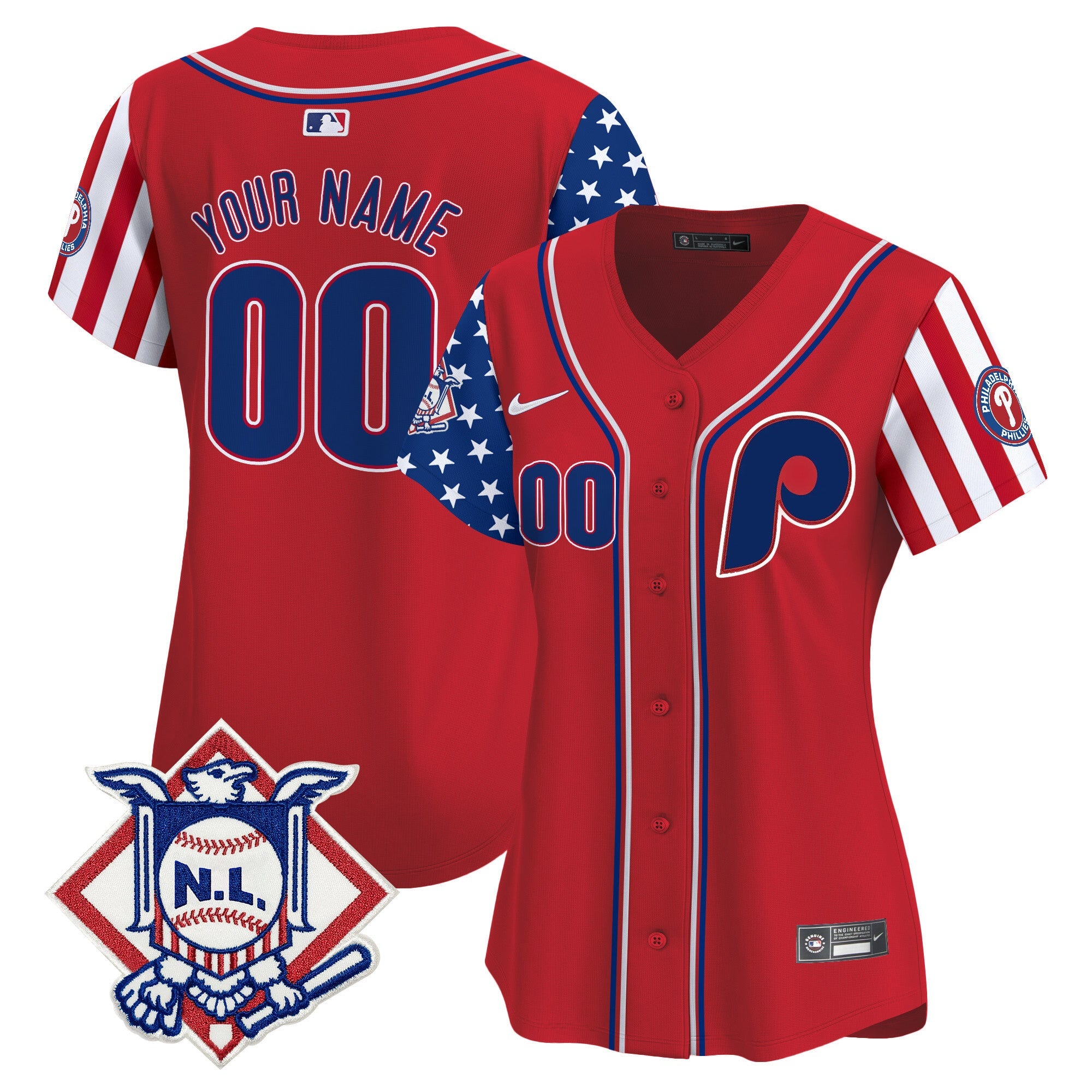 2024 Fourth of July Vapor Premier Limited Custom Jersey
