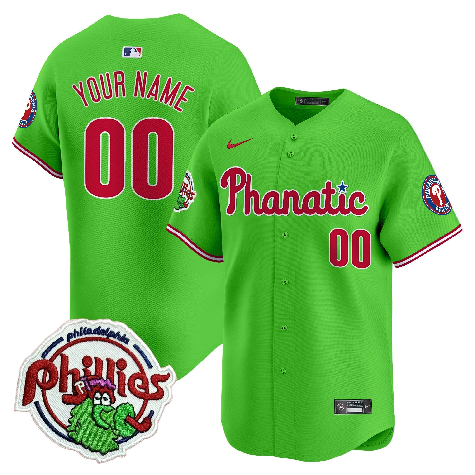 Phanatic Patch Vapor Premier Limited Custom Jersey