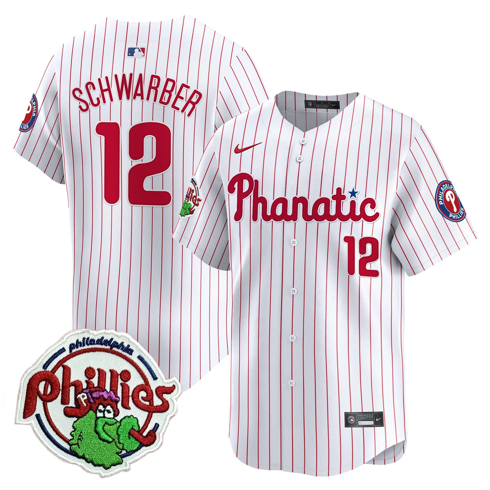 Youth’s Phanatic Patch Vapor Premier Limited Jersey