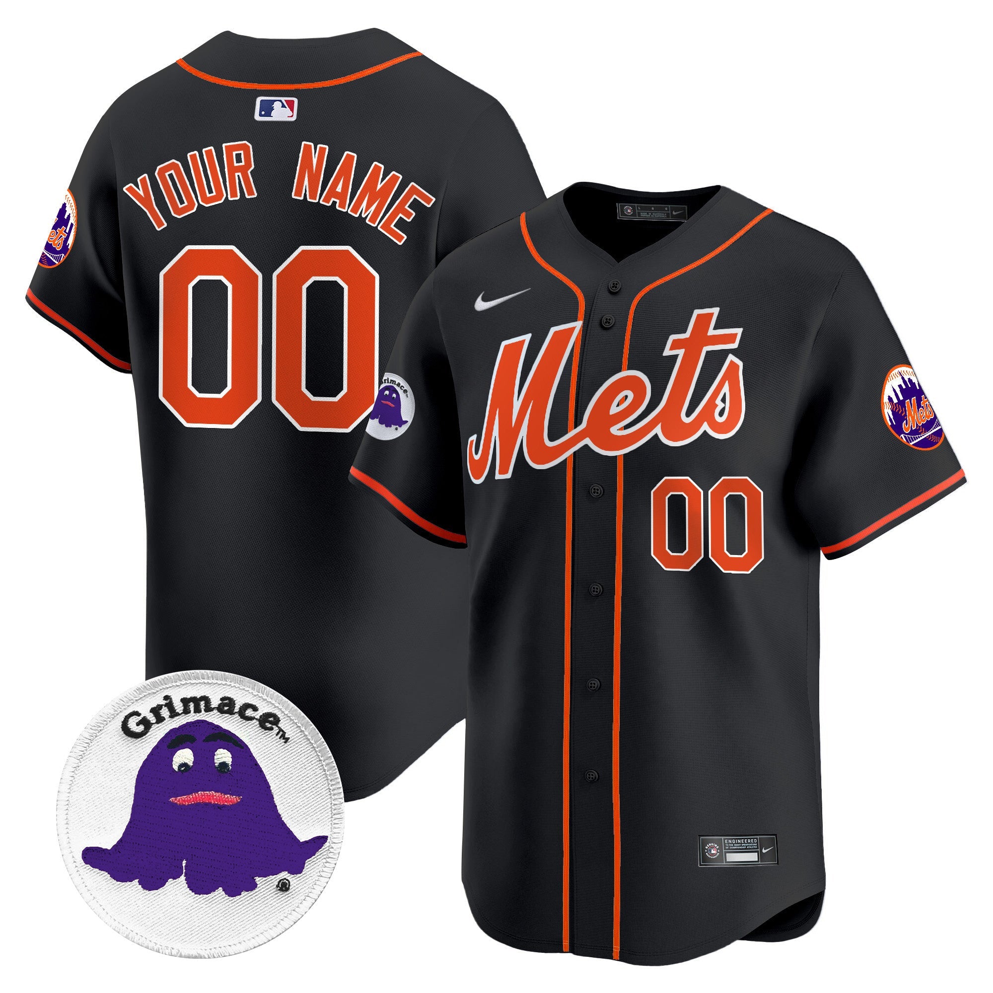 Grimace Vapor Premier Limited Custom Jersey