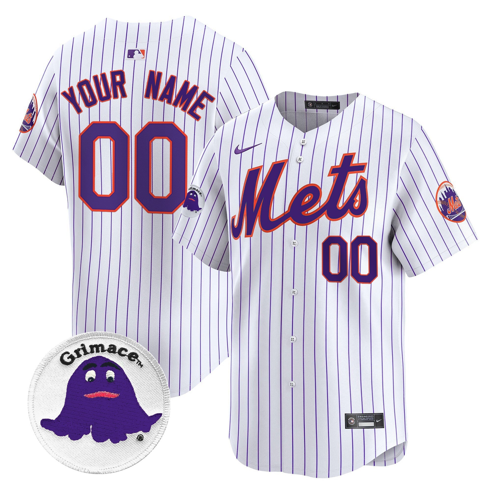 Grimace Vapor Premier Limited Custom Jersey
