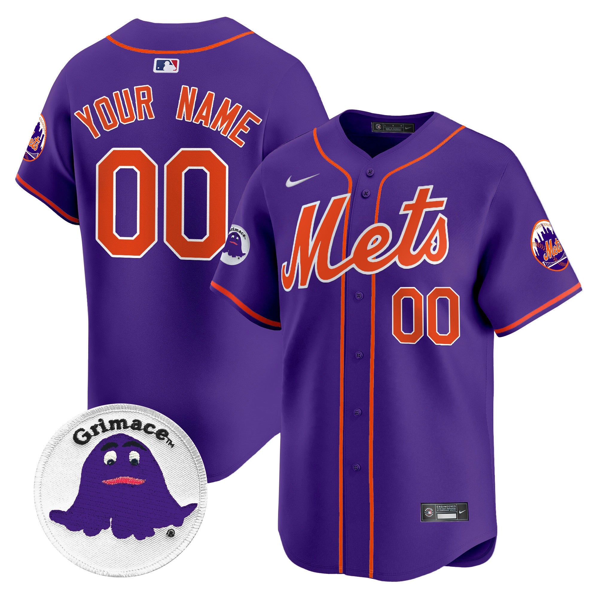 Grimace Vapor Premier Limited Custom Jersey