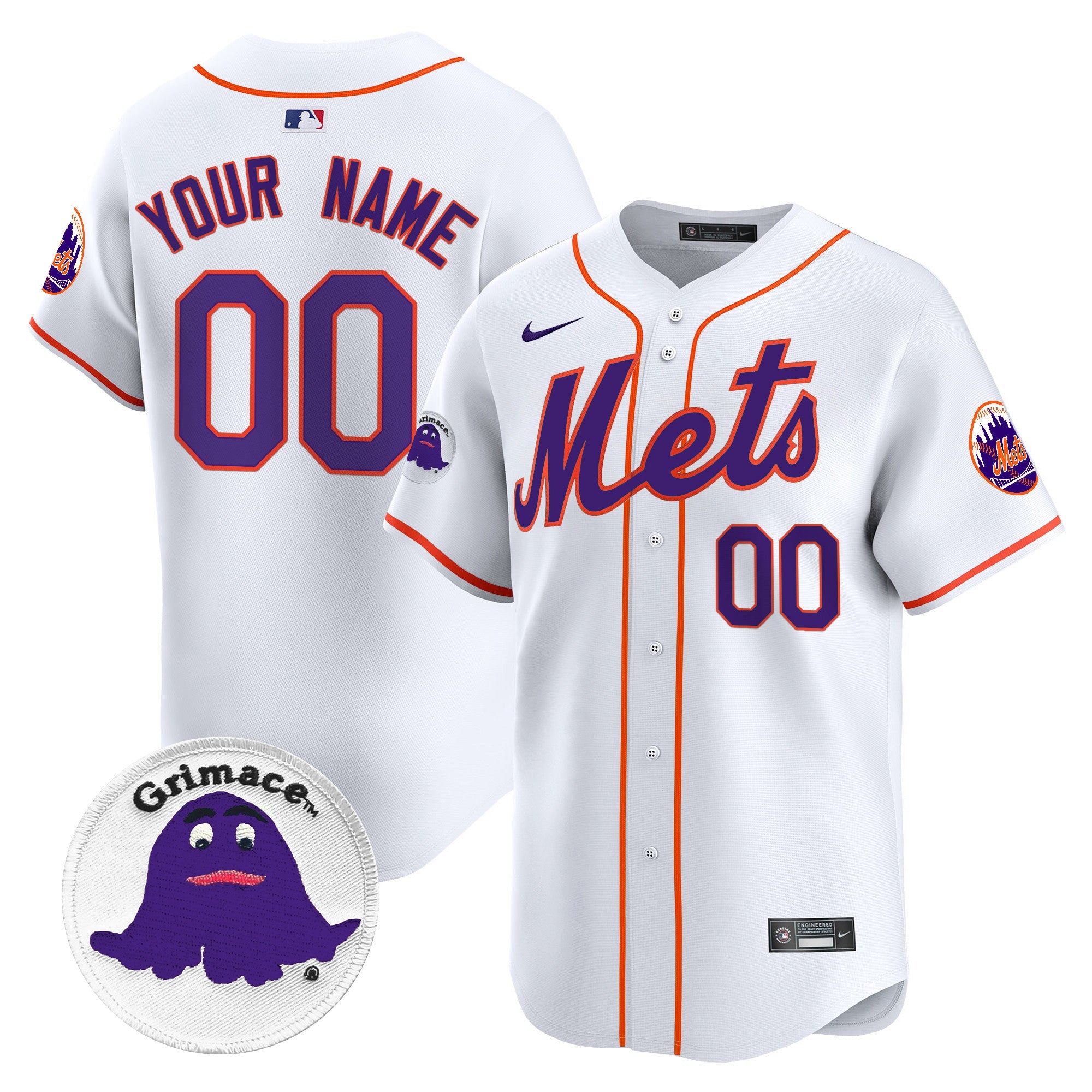 Grimace Vapor Premier Limited Custom Jersey