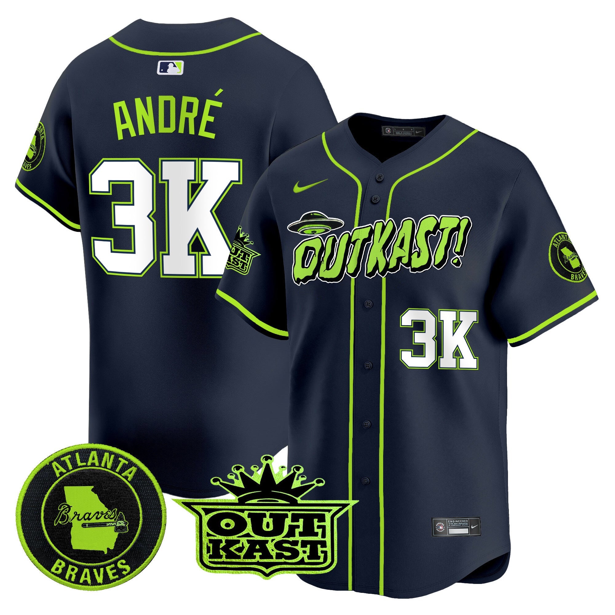 Atlanta Atliens Vapor Premier Limited Jersey V3