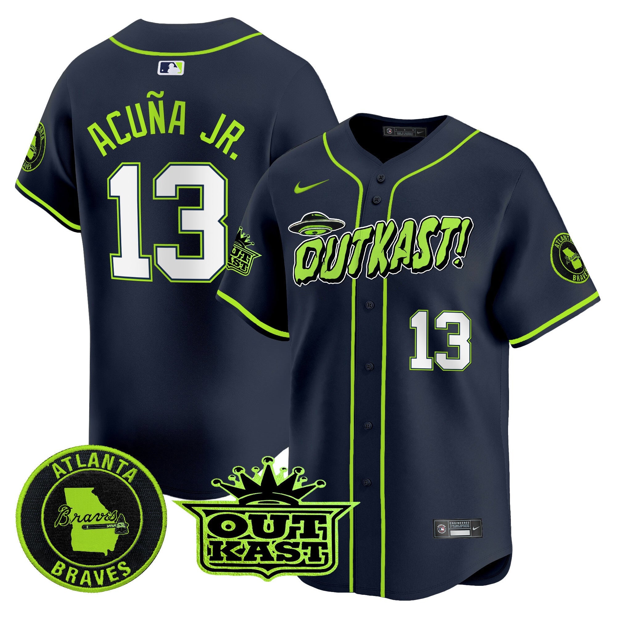 Atlanta Atliens Vapor Premier Limited Jersey V3
