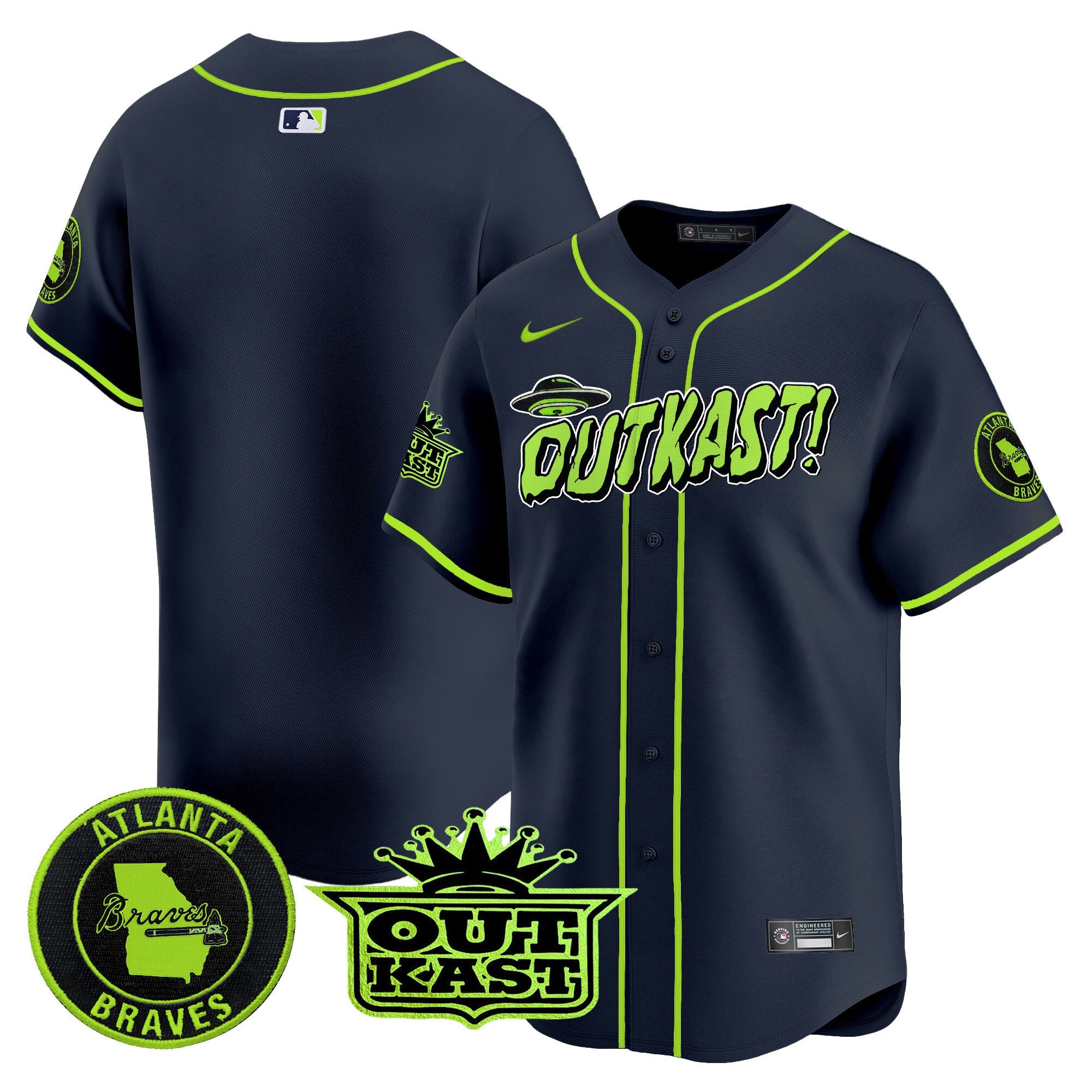 Atlanta Atliens Vapor Premier Limited Jersey V3