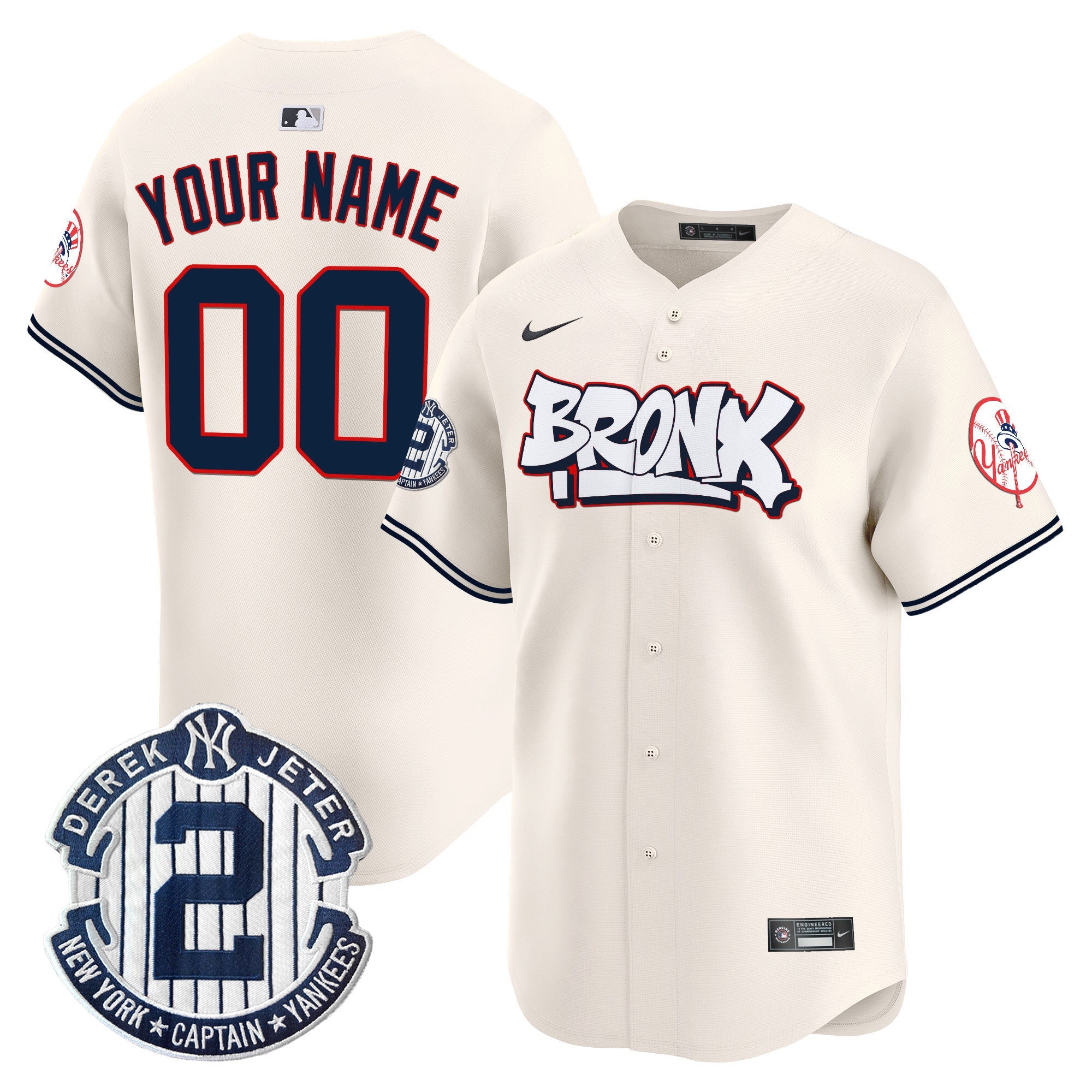 New York The Bronx Graffiti Vapor Premier Limited Custom Jersey V4