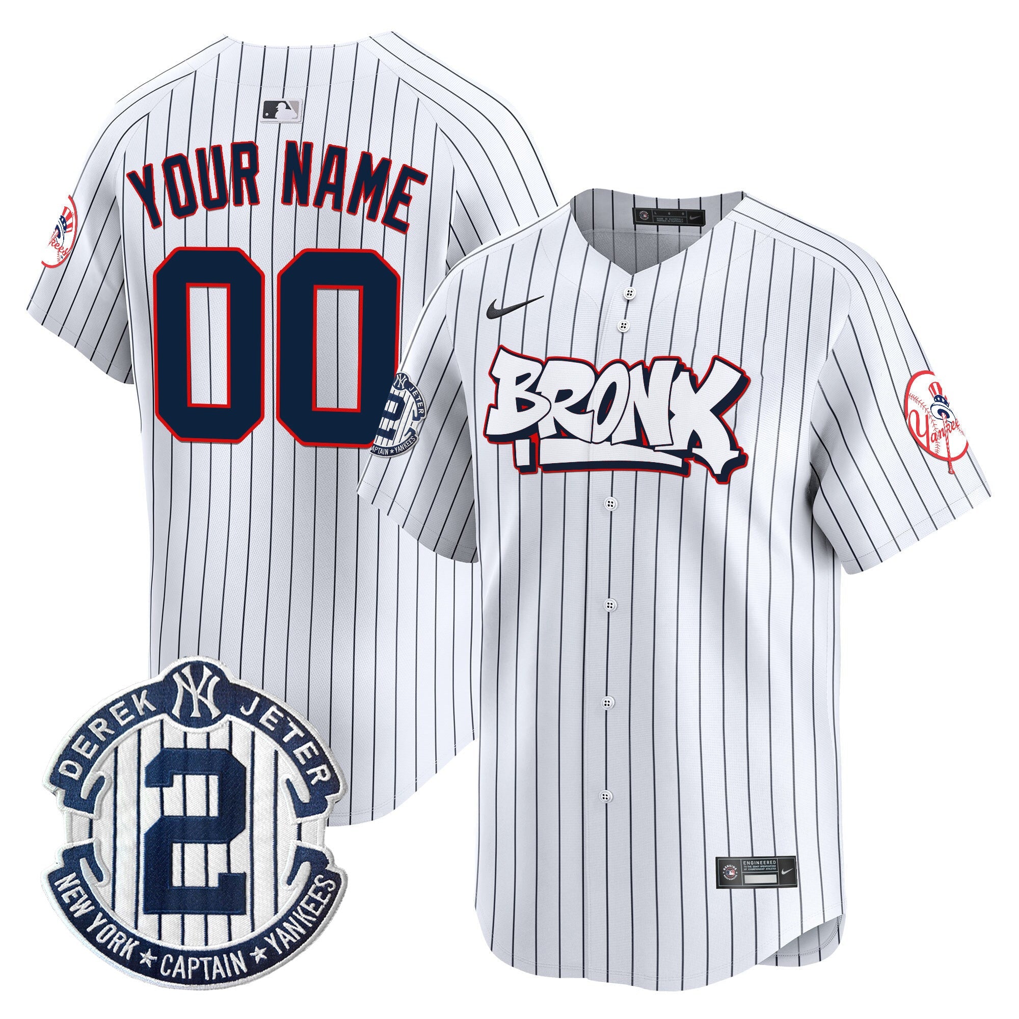 New York The Bronx Graffiti Vapor Premier Limited Custom Jersey V4