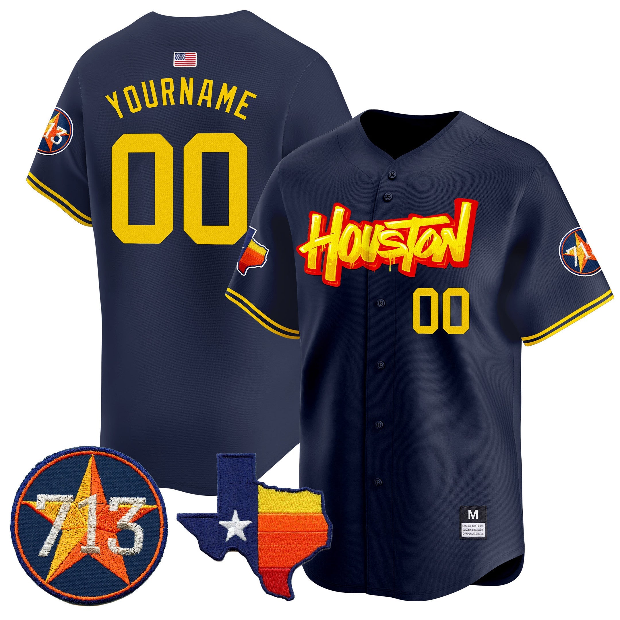 Houston Vapor Premier Limited Jersey