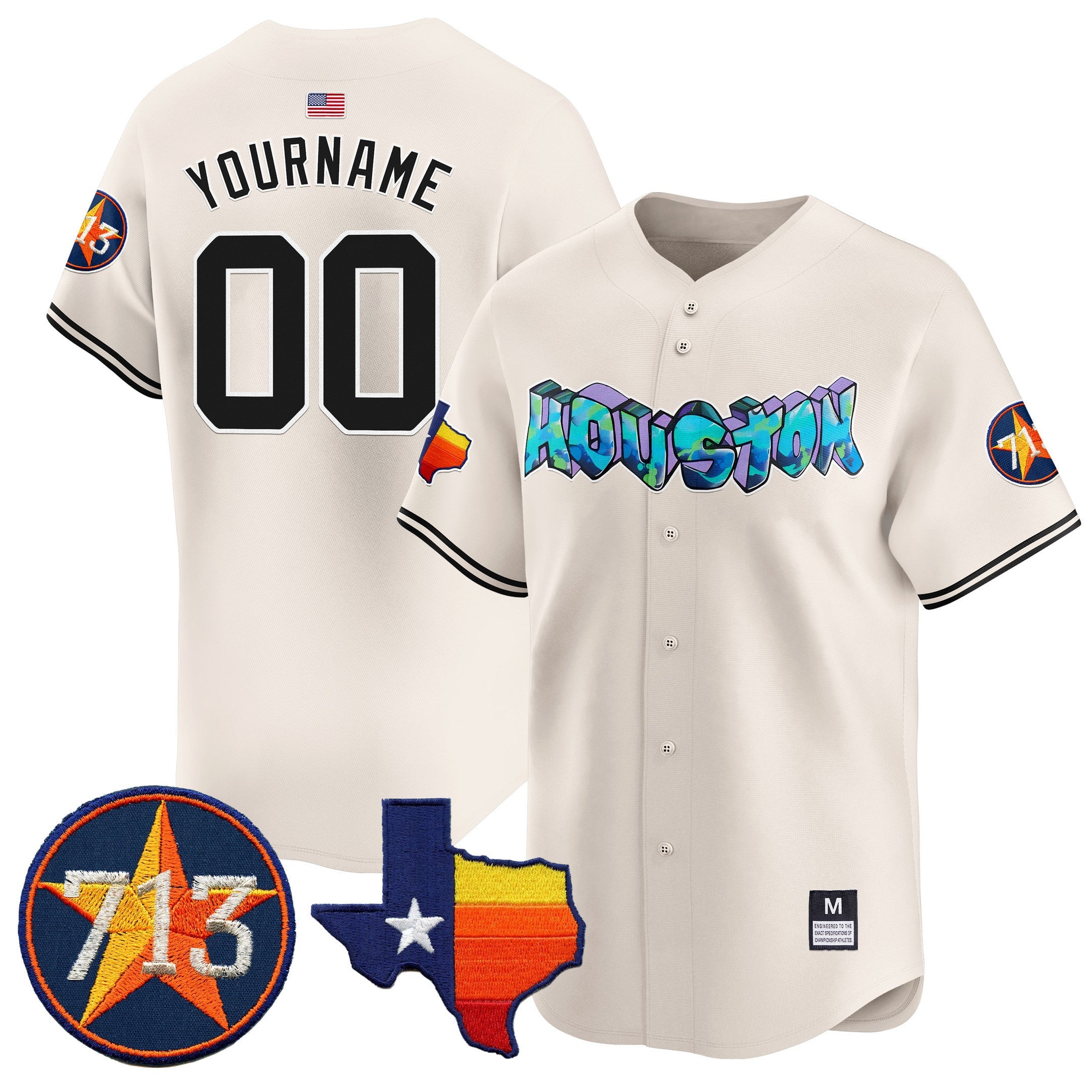 Houston Vapor Premier Limited Jersey V2