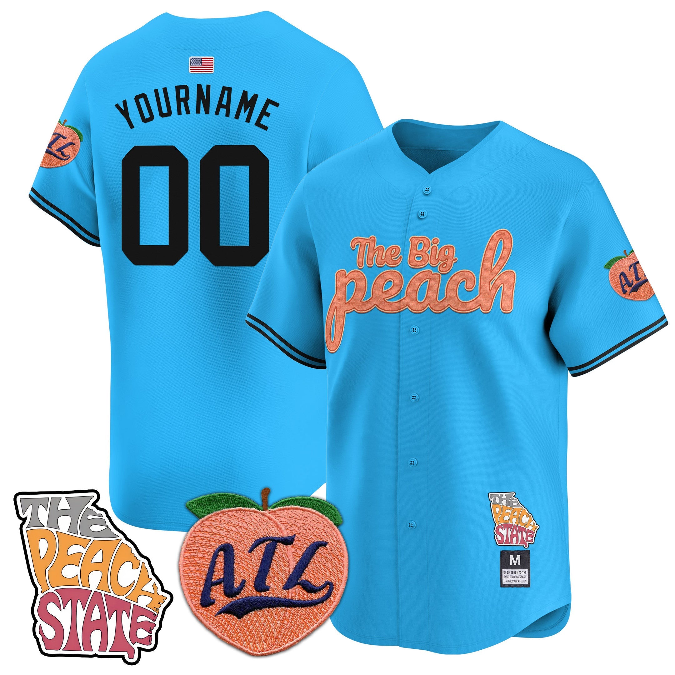 The Big Peach Vapor Premier Limited Jersey