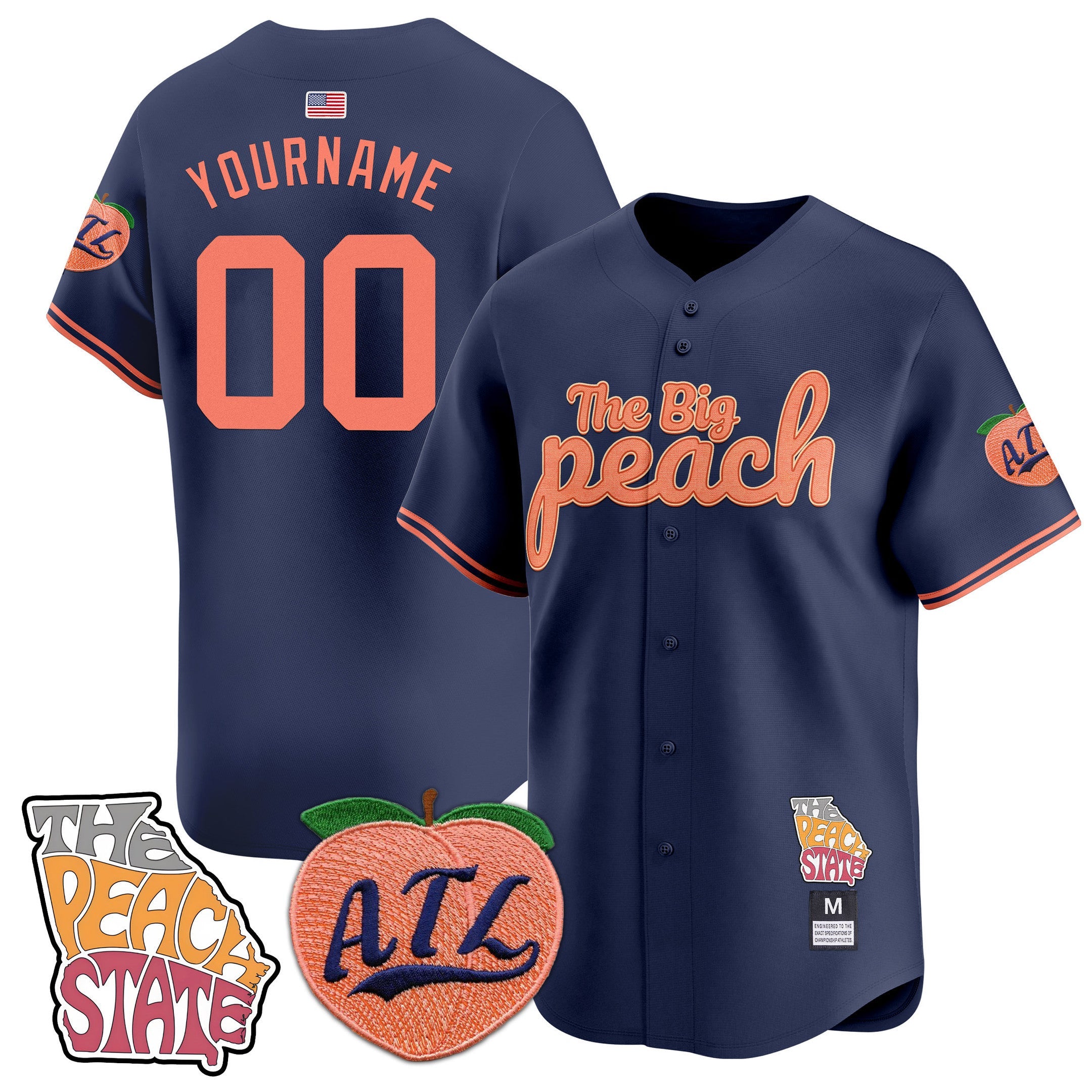 The Big Peach Vapor Premier Limited Jersey