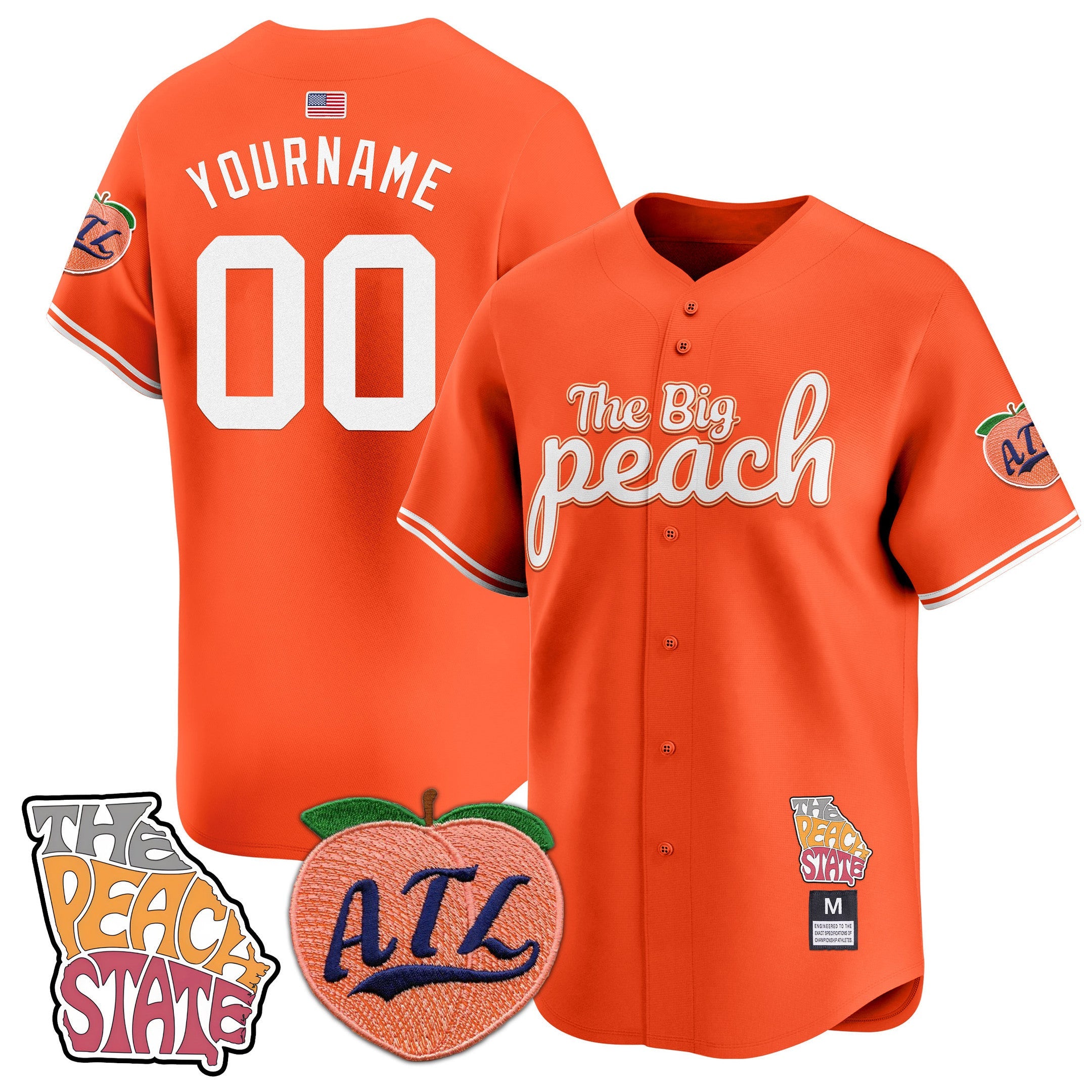 The Big Peach Vapor Premier Limited Jersey