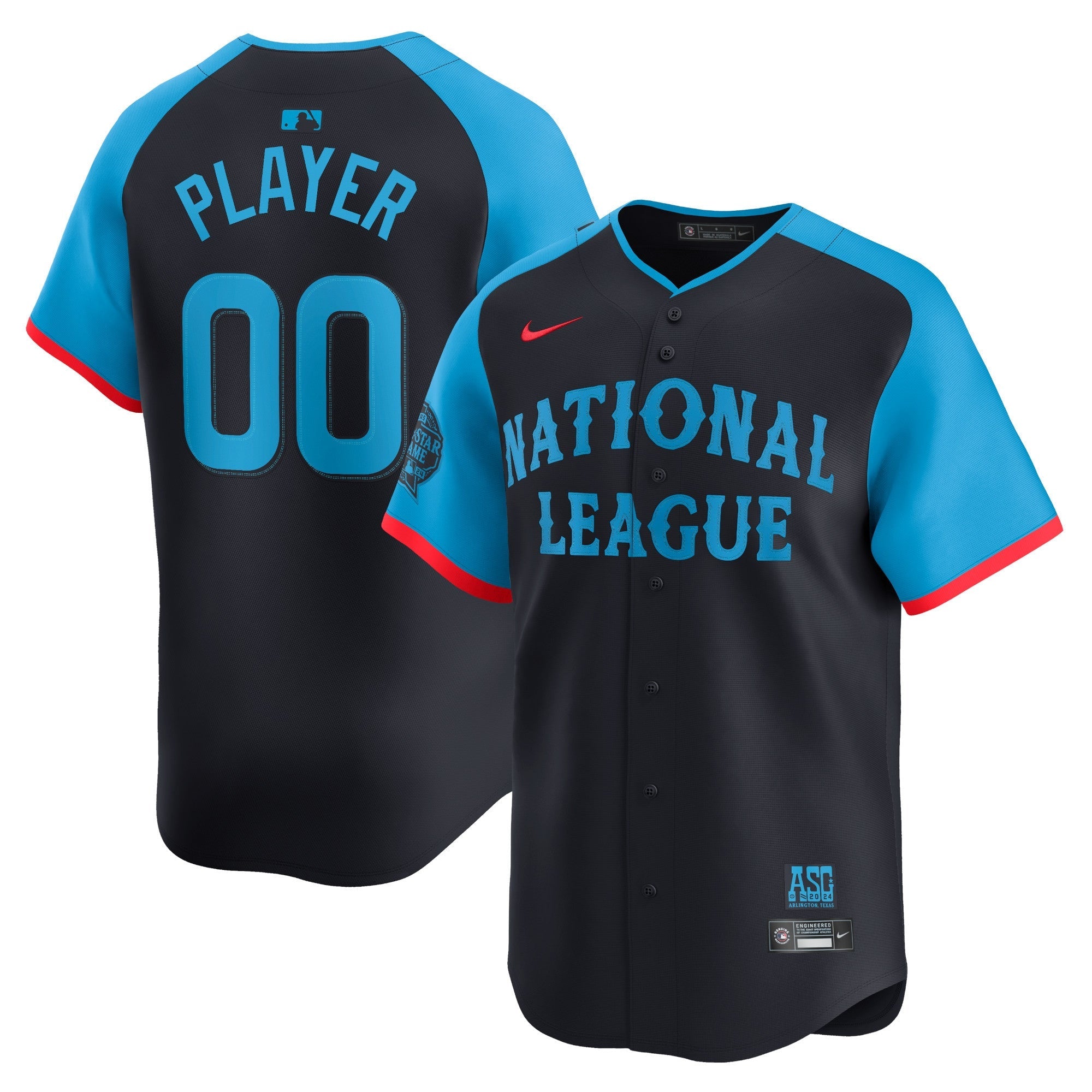 National League 2024 All-Star Game Limited Custom Jersey – Navy