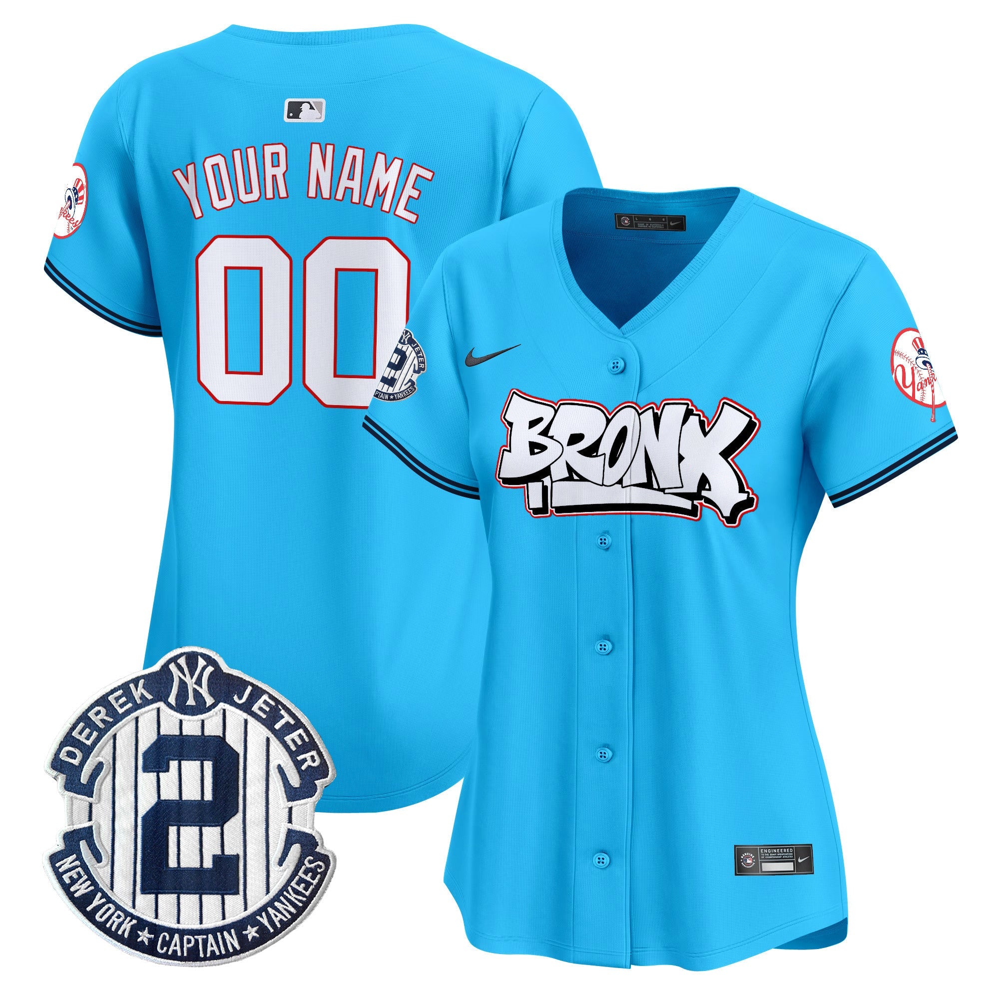 New York The Bronx Graffiti Vapor Premier Limited Custom Jersey V4