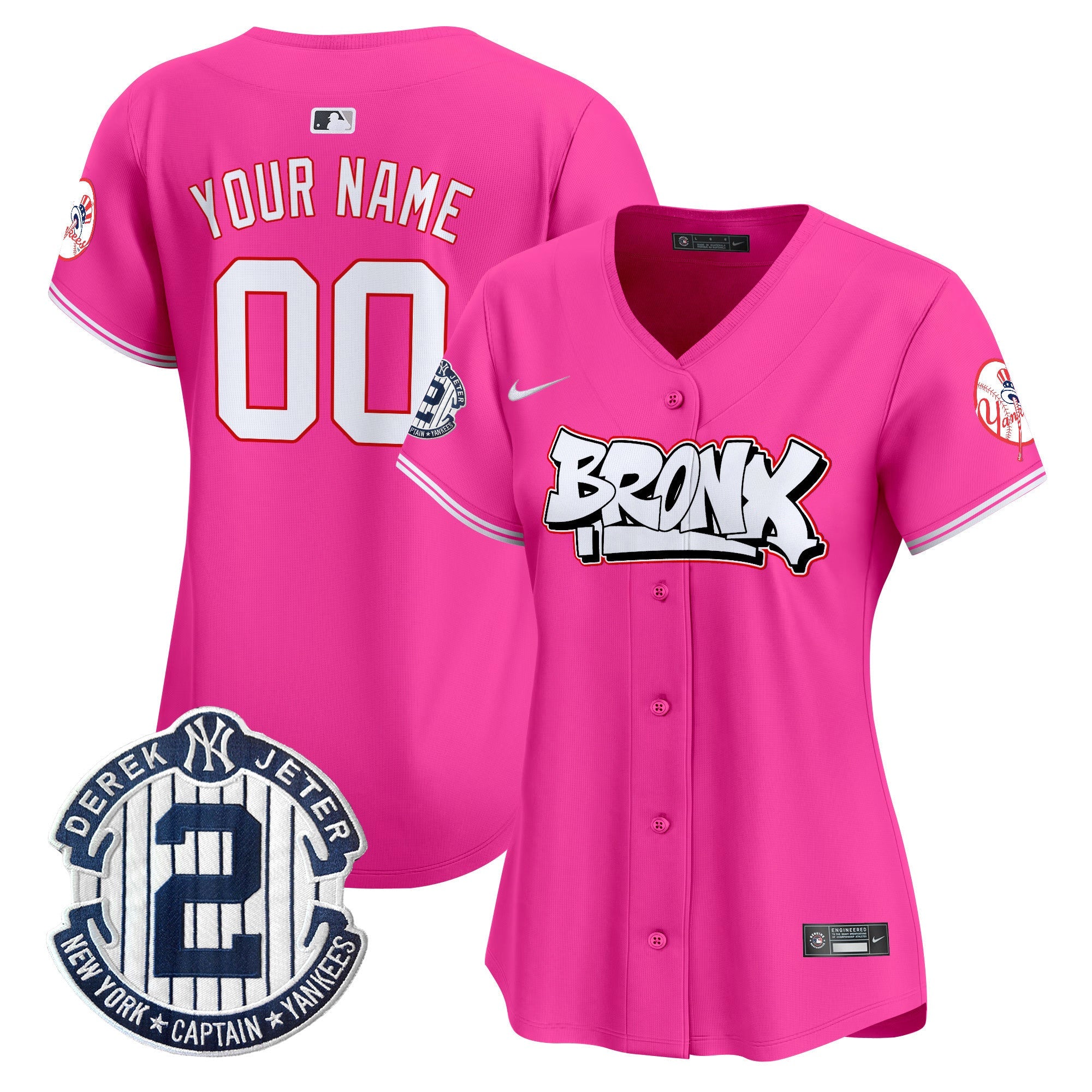 New York The Bronx Graffiti Vapor Premier Limited Custom Jersey V4