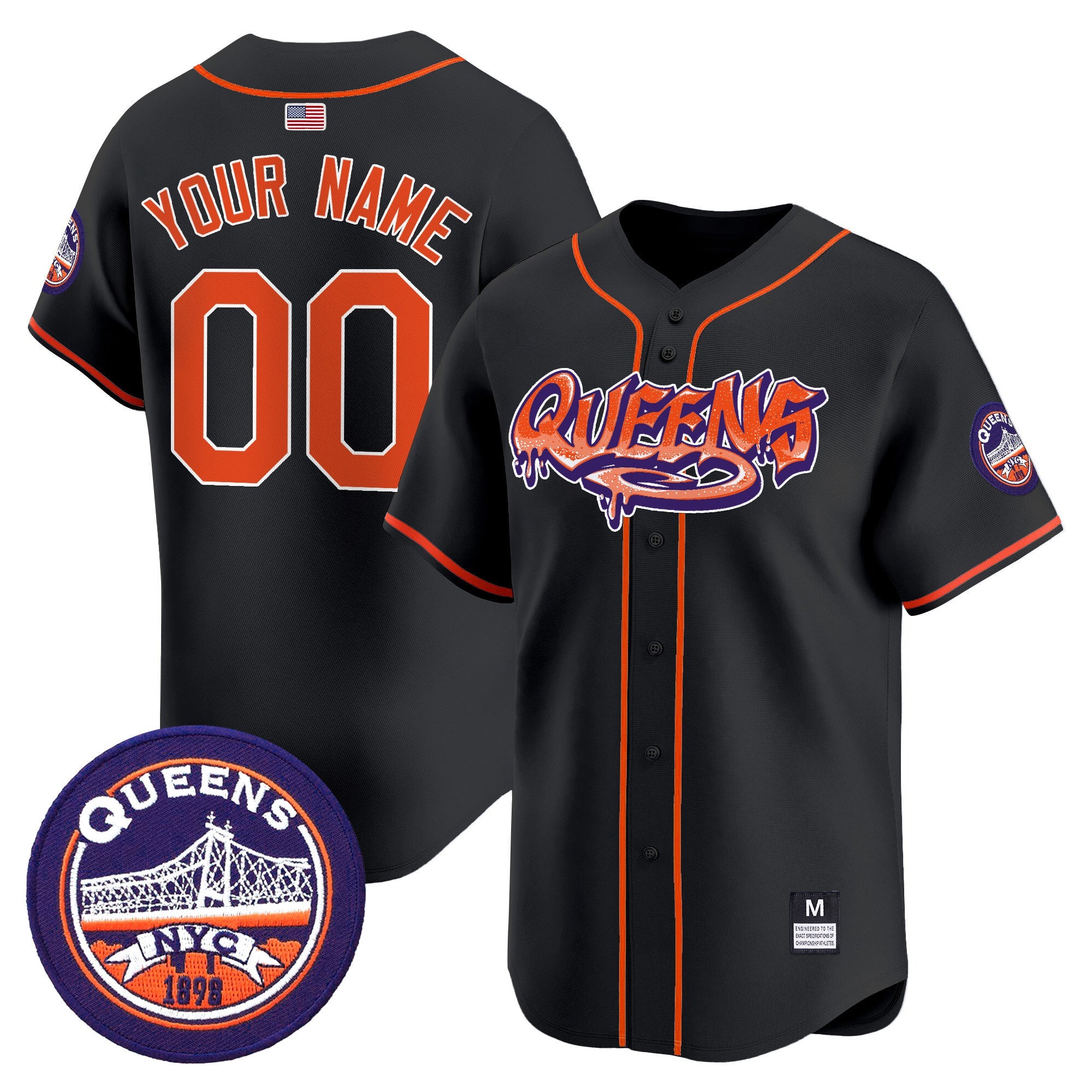 Queens Graffiti Vapor Premier Limited Jersey