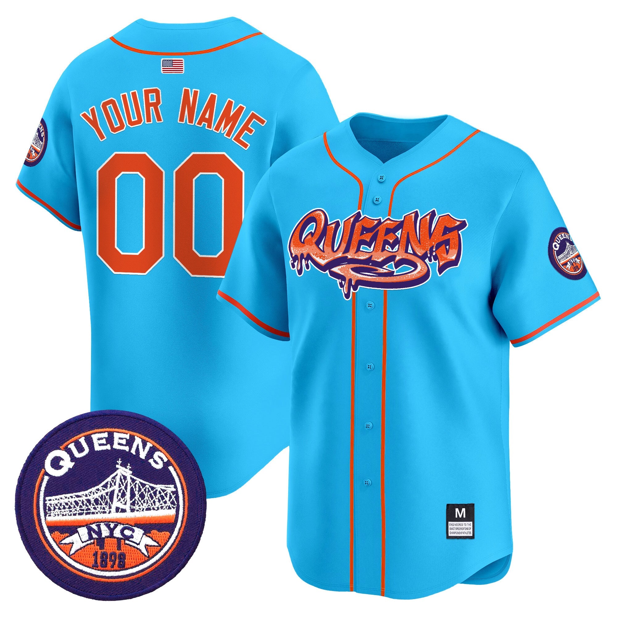 Queens Graffiti Vapor Premier Limited Jersey